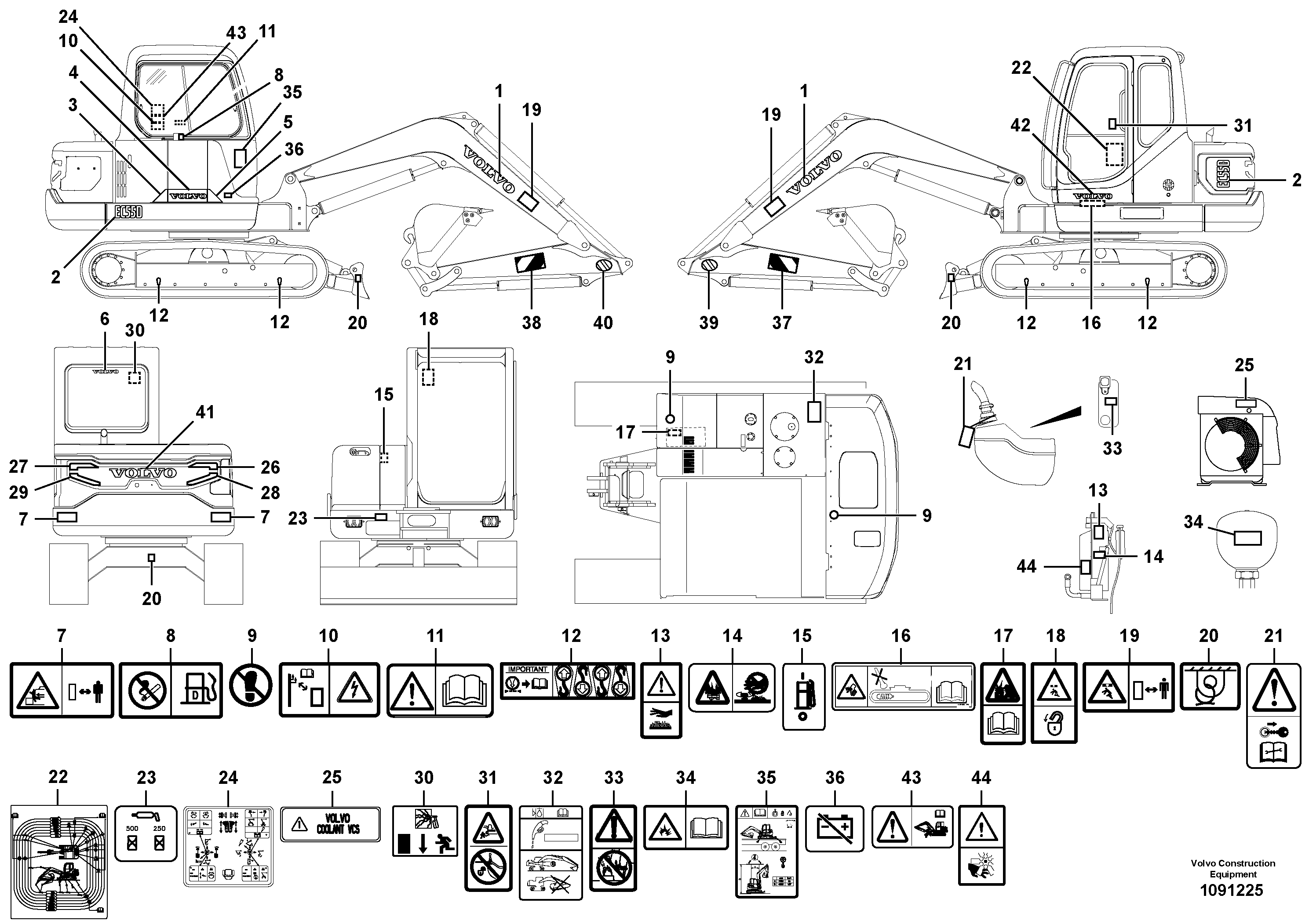 Cylinder Block VOE14723954 VOLVO