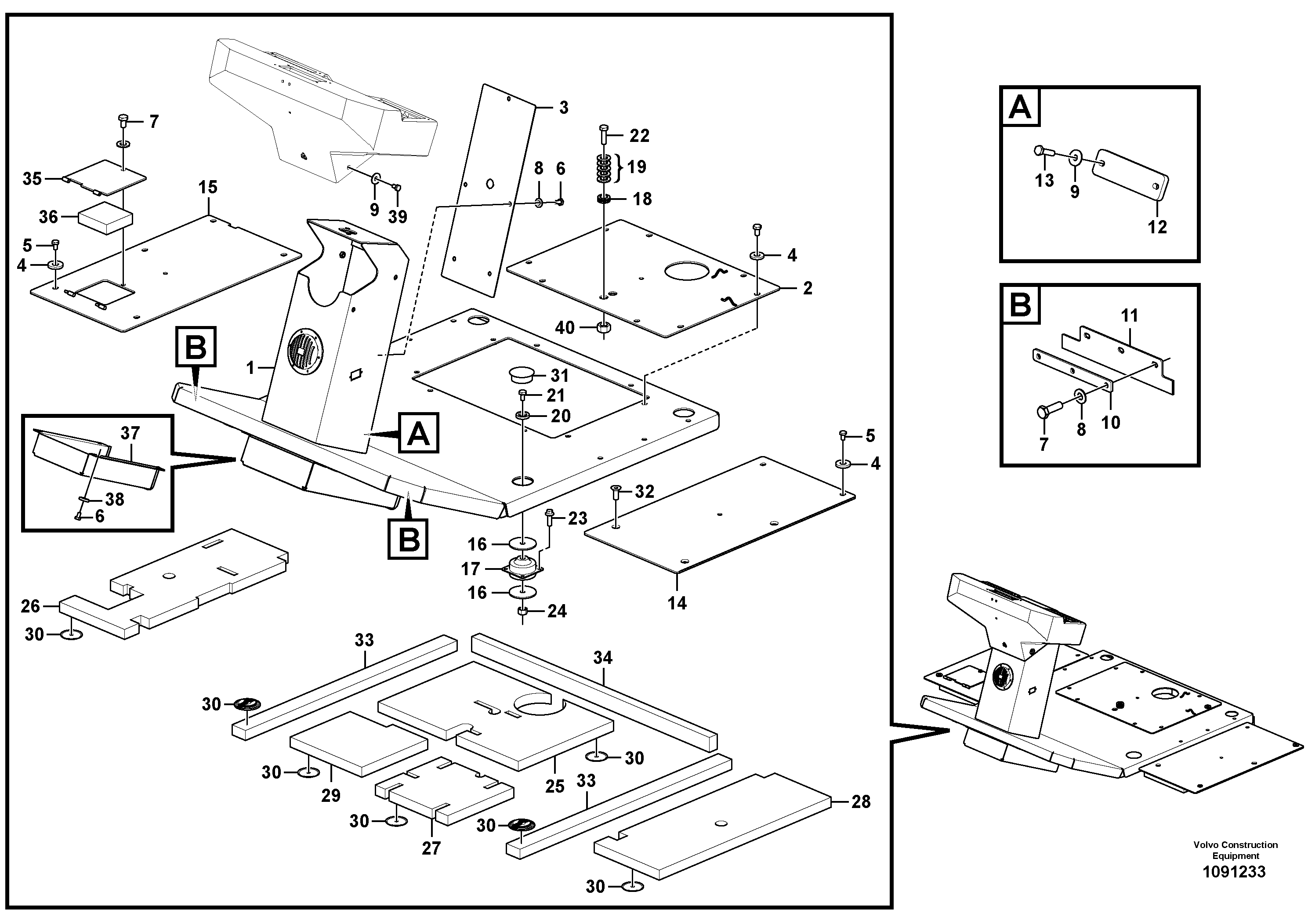 Locking wire VOE12826421 VOLVO