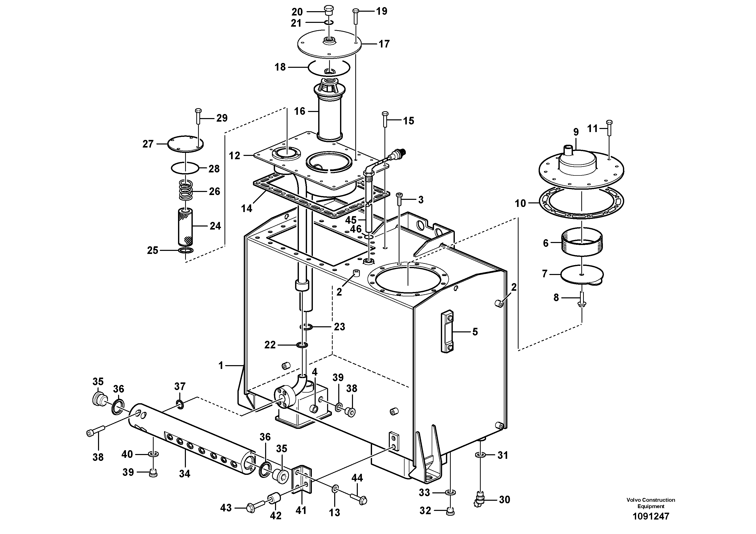 Out Calipers VOE15011287 VOLVO