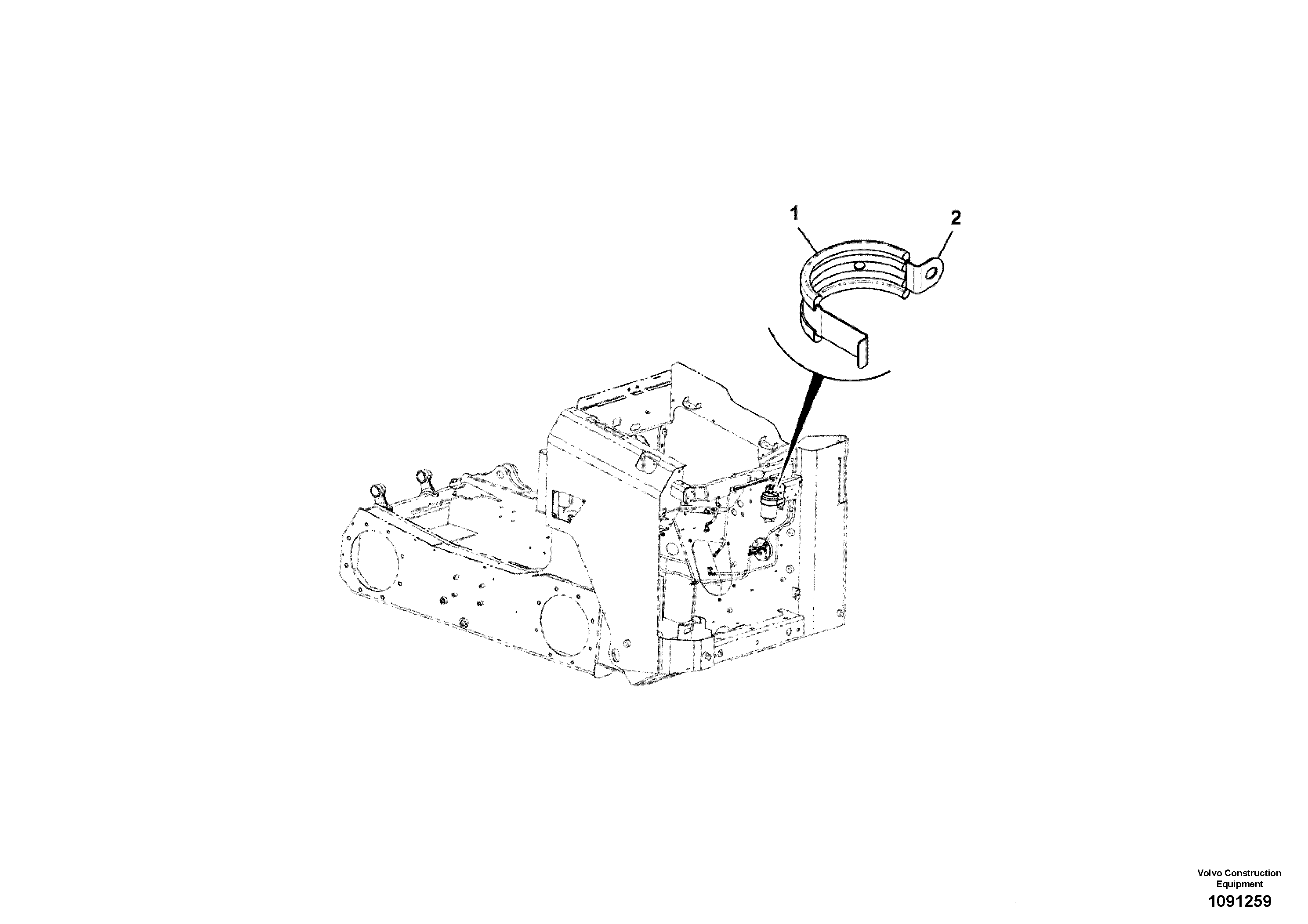 Pierce Nut VOE17458011 VOLVO