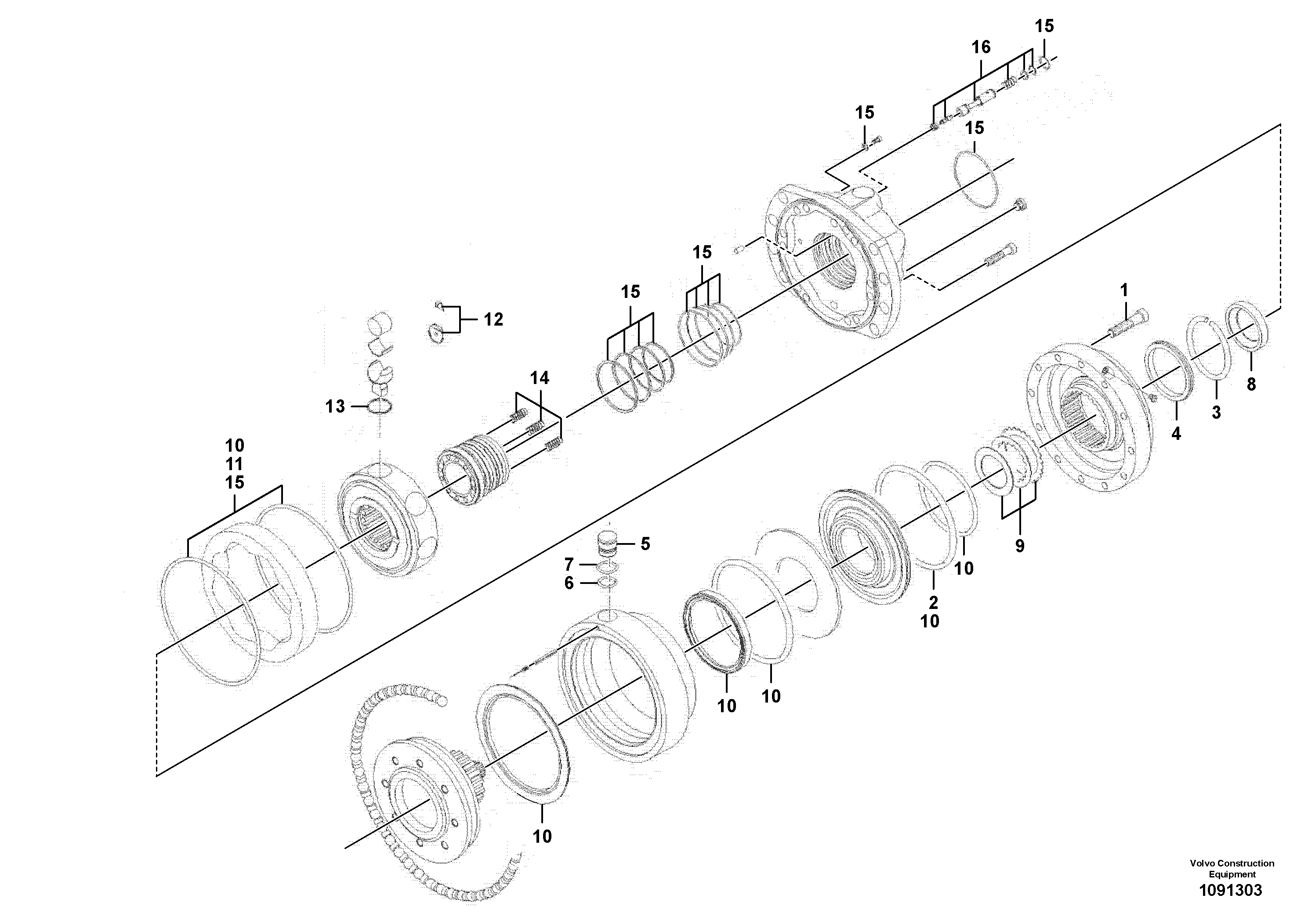 For upper engine part RM13494034 VOLVO