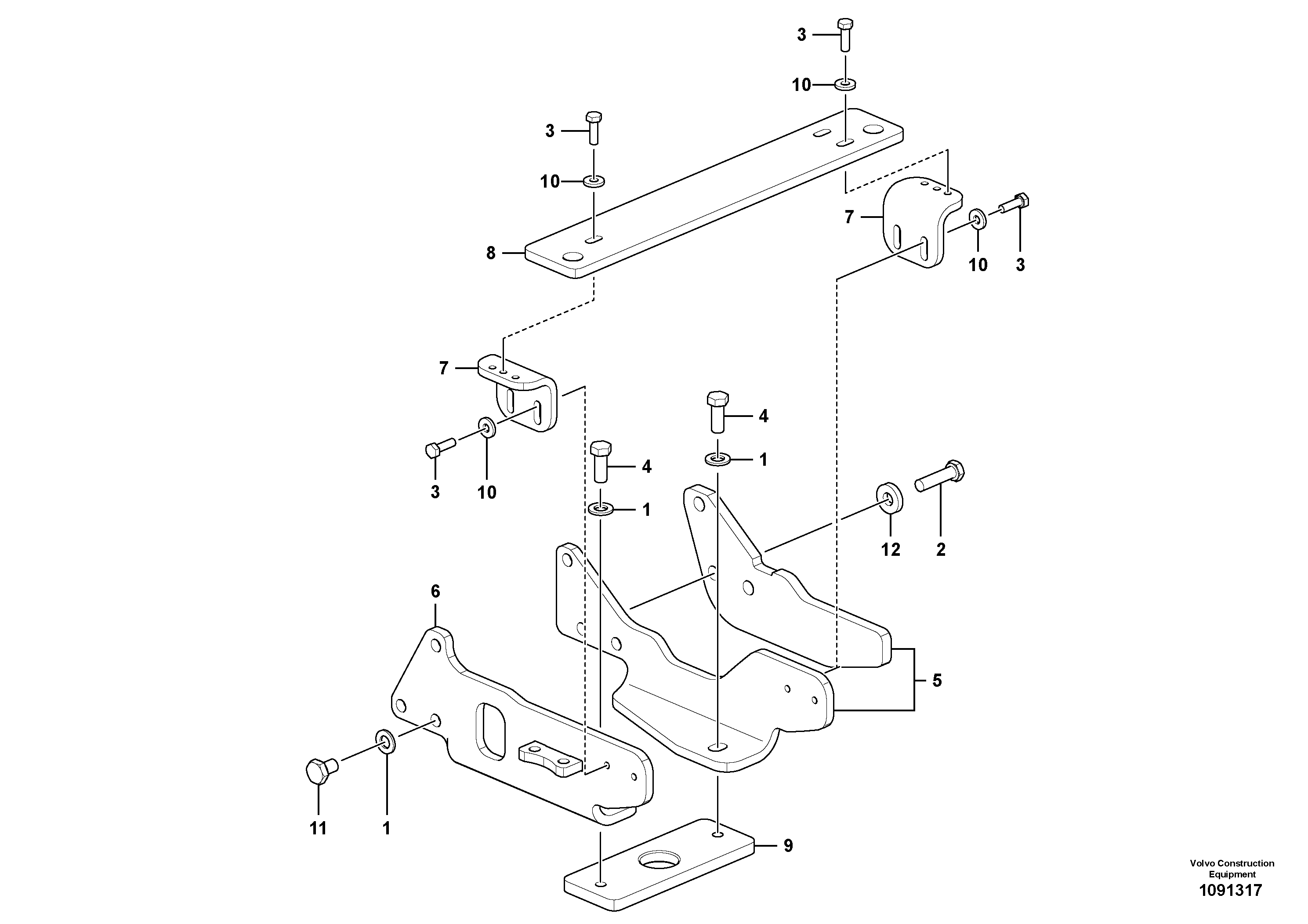 Rec.housing VOE12835355 VOLVO
