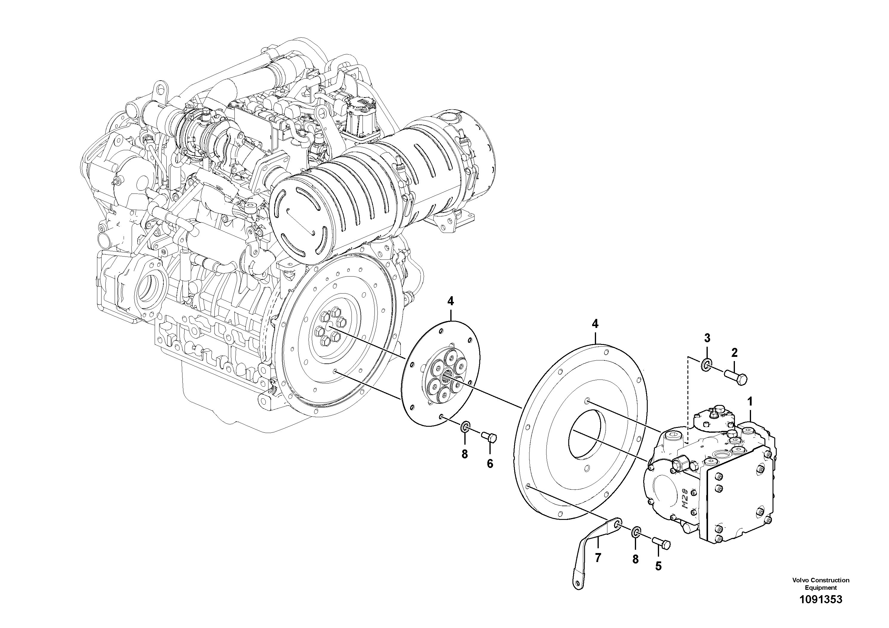 Coupling VOE12833035 VOLVO