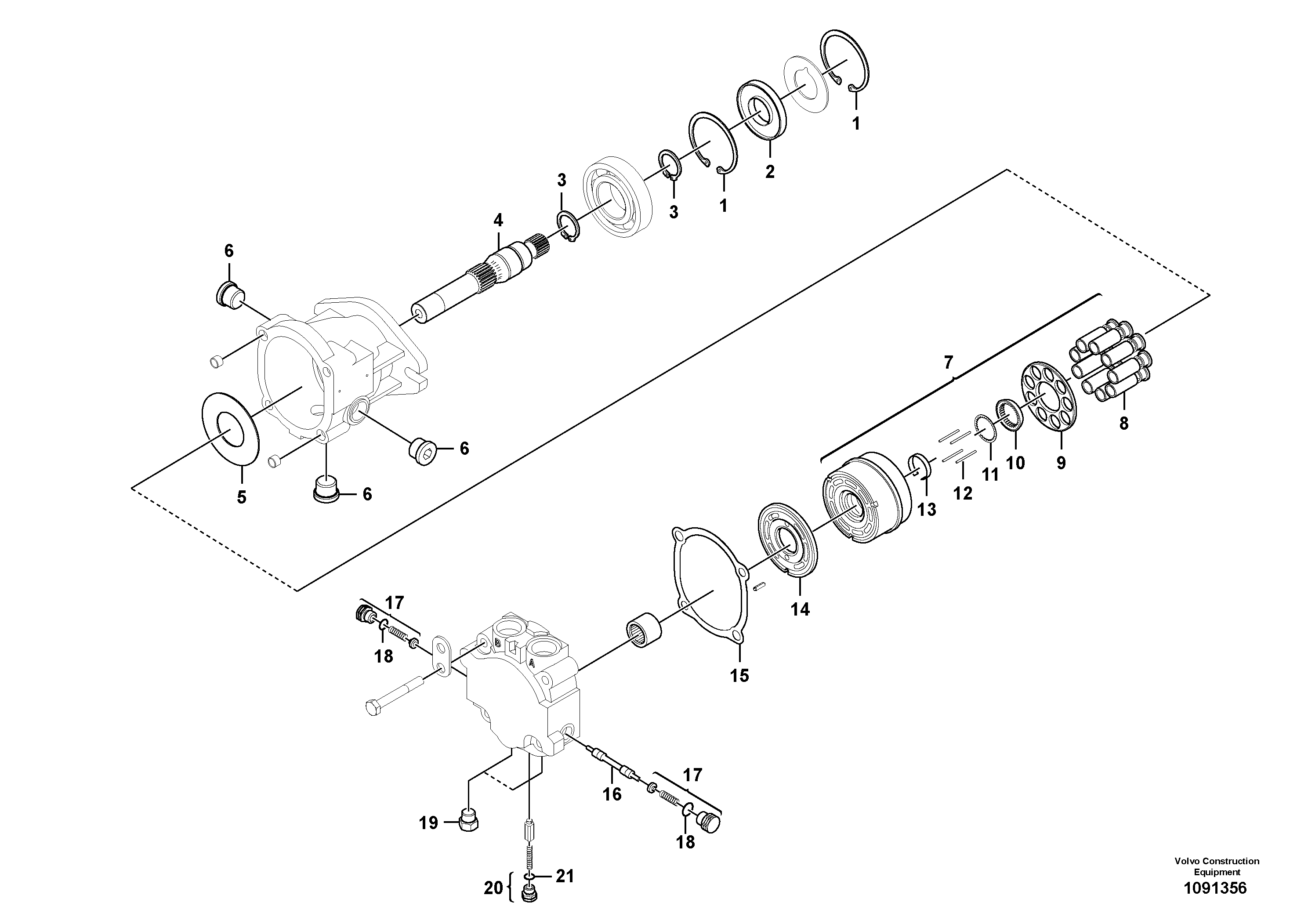 Pistion Assy RM59387472 VOLVO