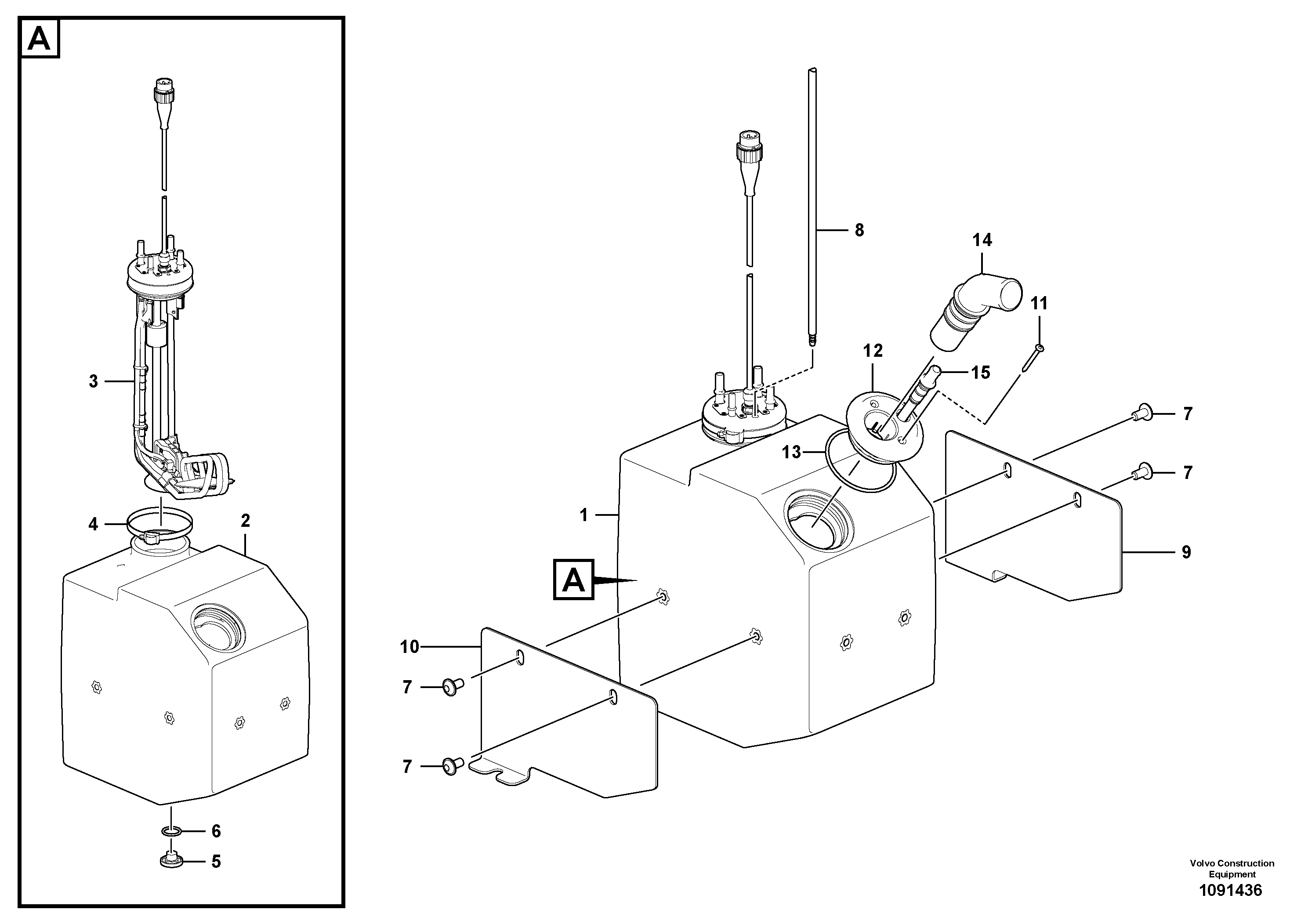 Bracket VOE17472599 VOLVO