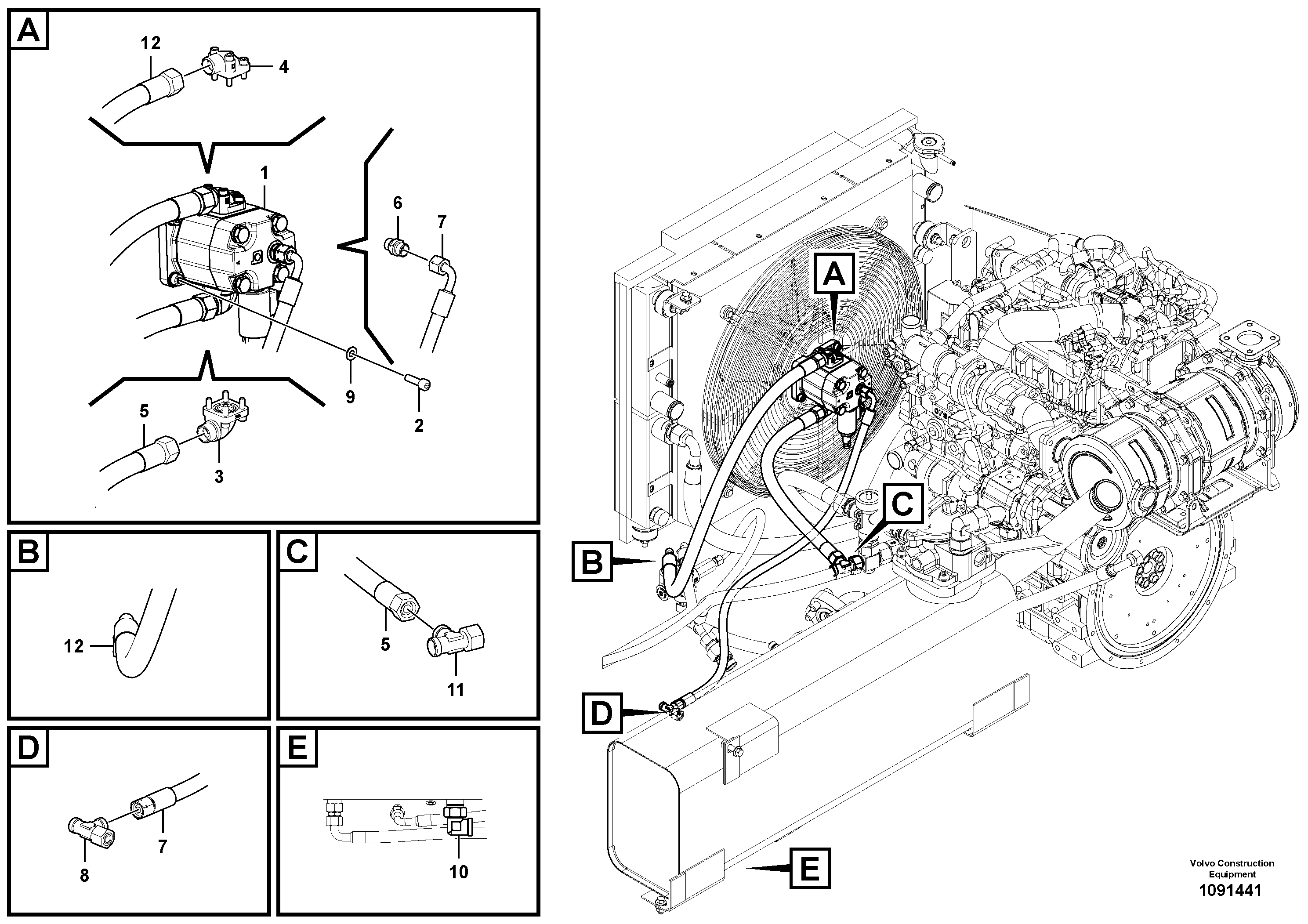 Manifold Assy. VOE15236397 VOLVO