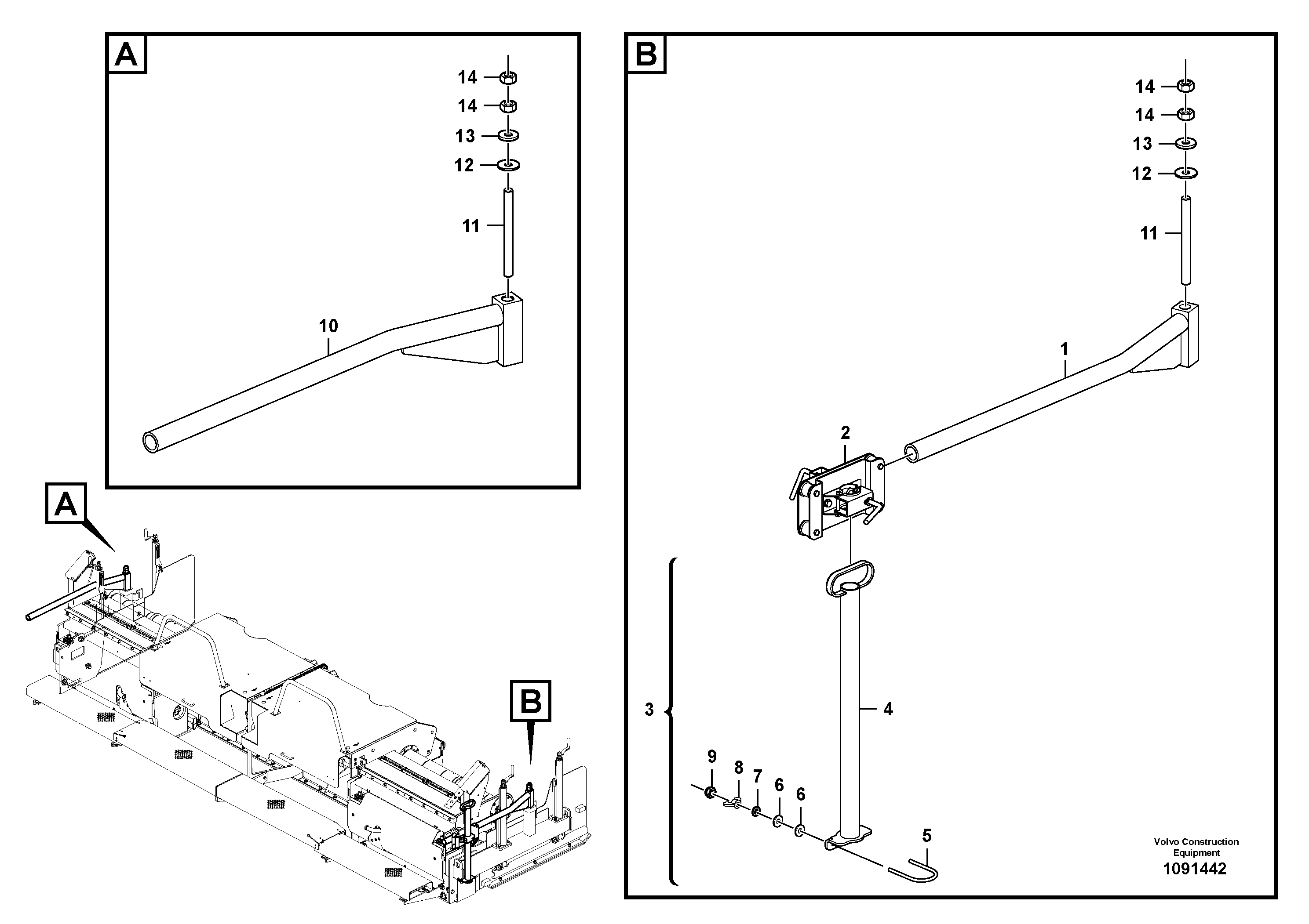Upper Wiper VOE12814243 VOLVO