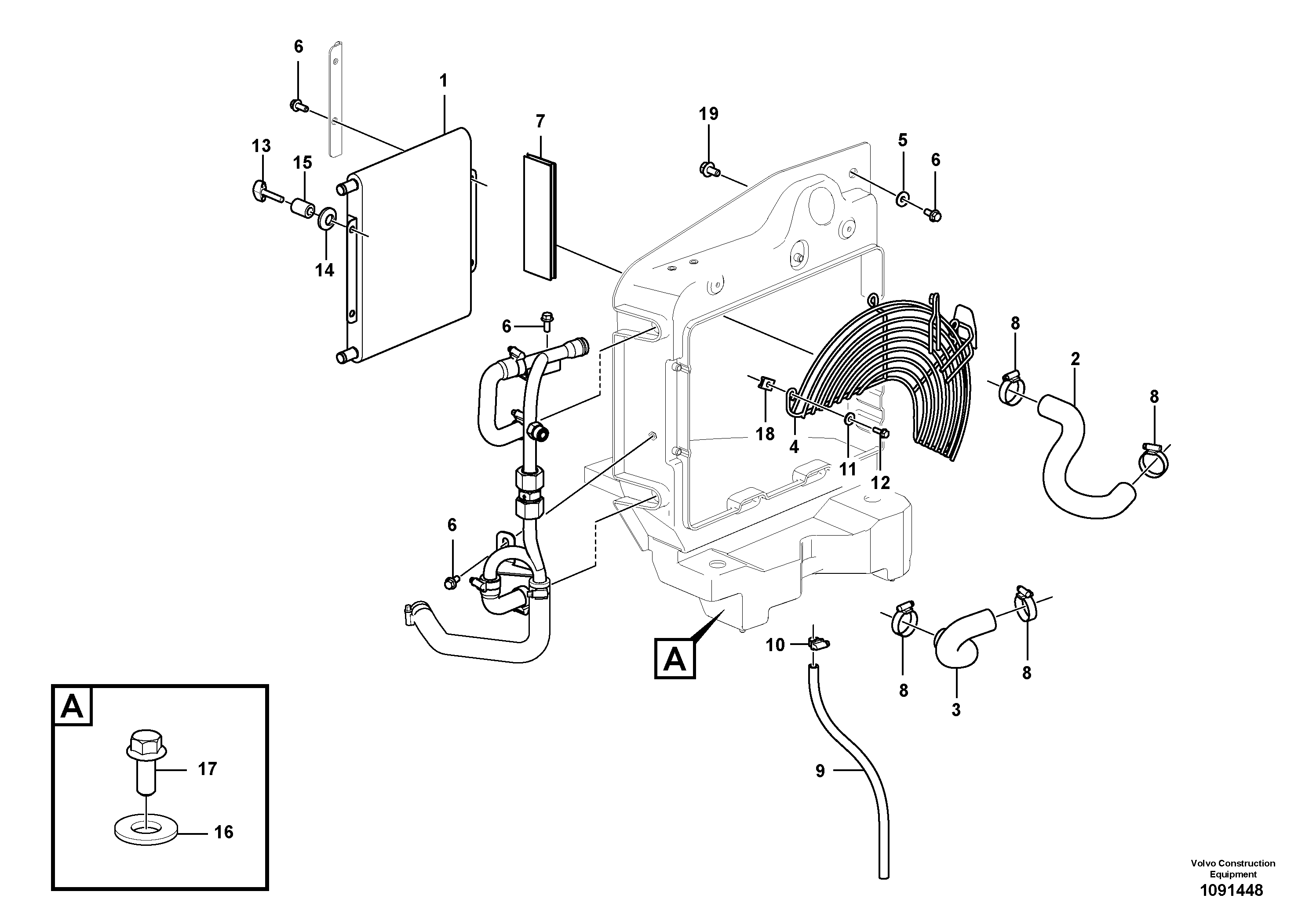 Quick Coupling VOE15701119 VOLVO