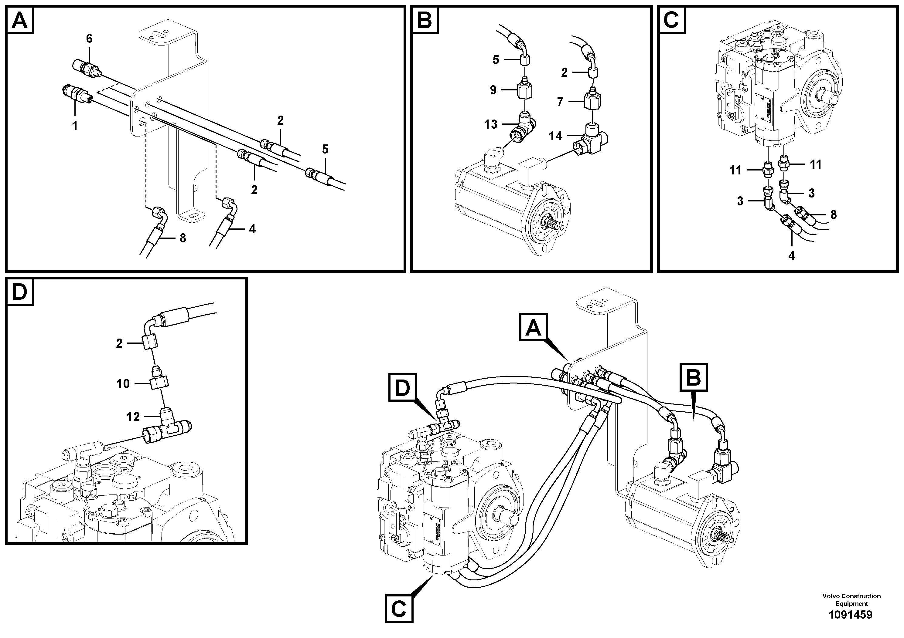 Timing gear casing RM13518014 VOLVO