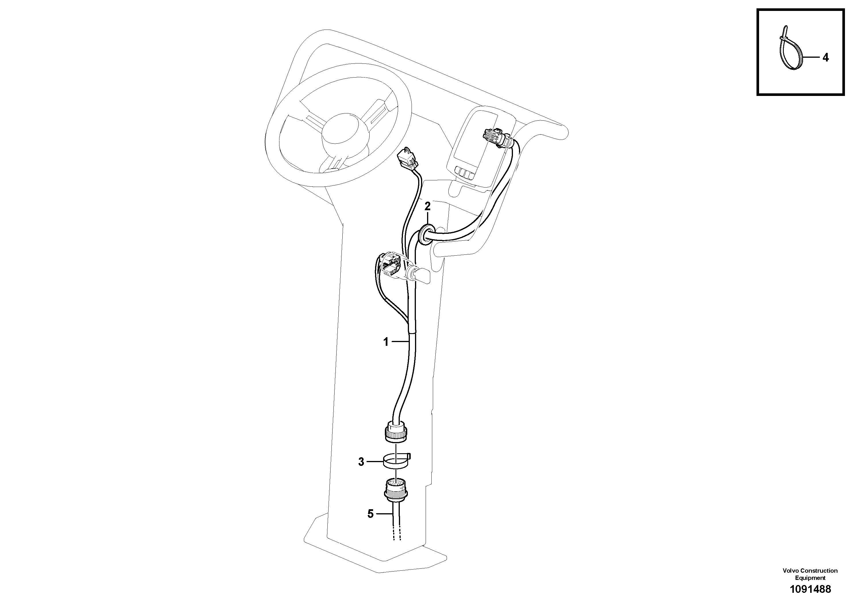 Support Leg VOE12839091 VOLVO
