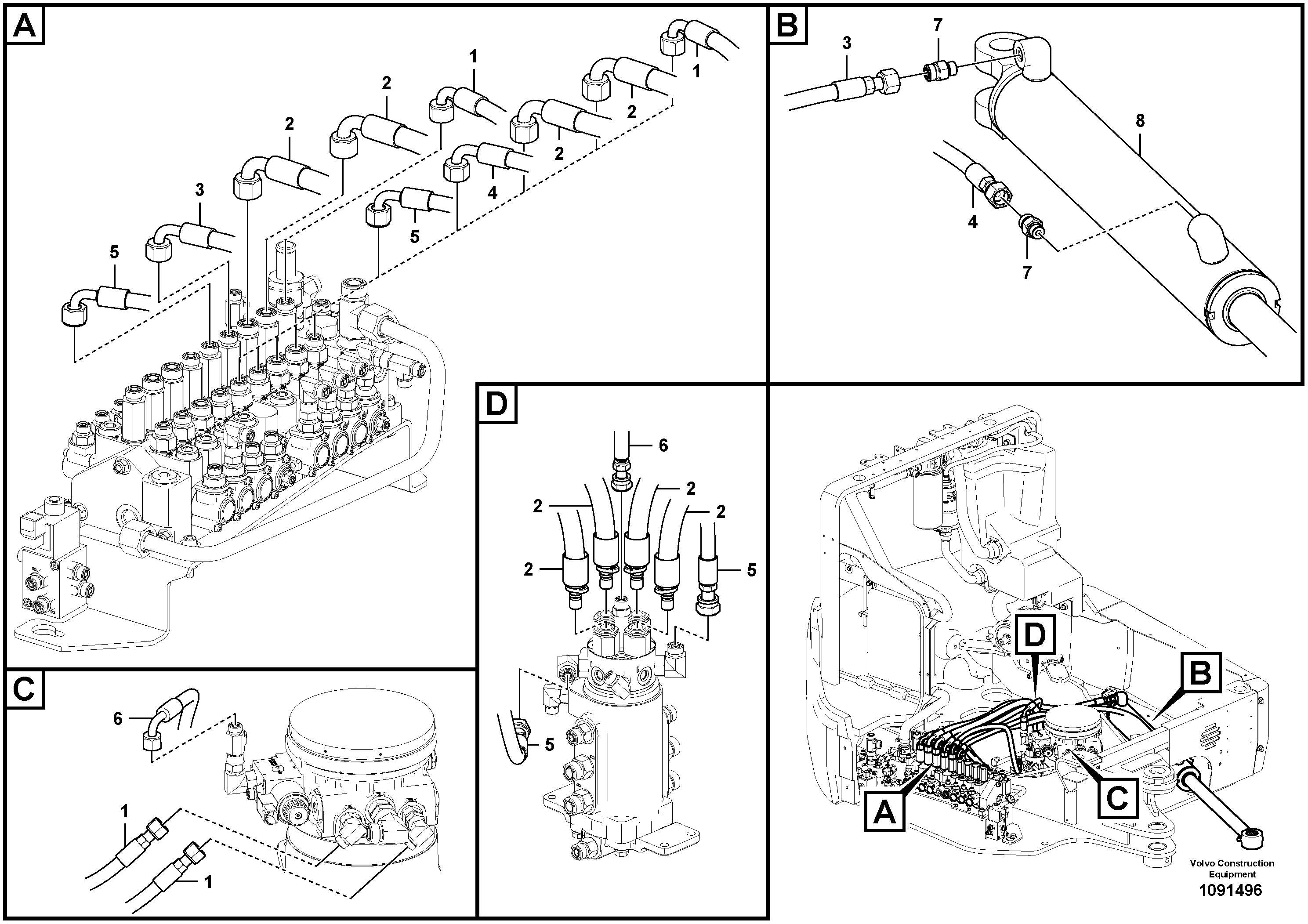 Oil Tap VOE15698934 VOLVO