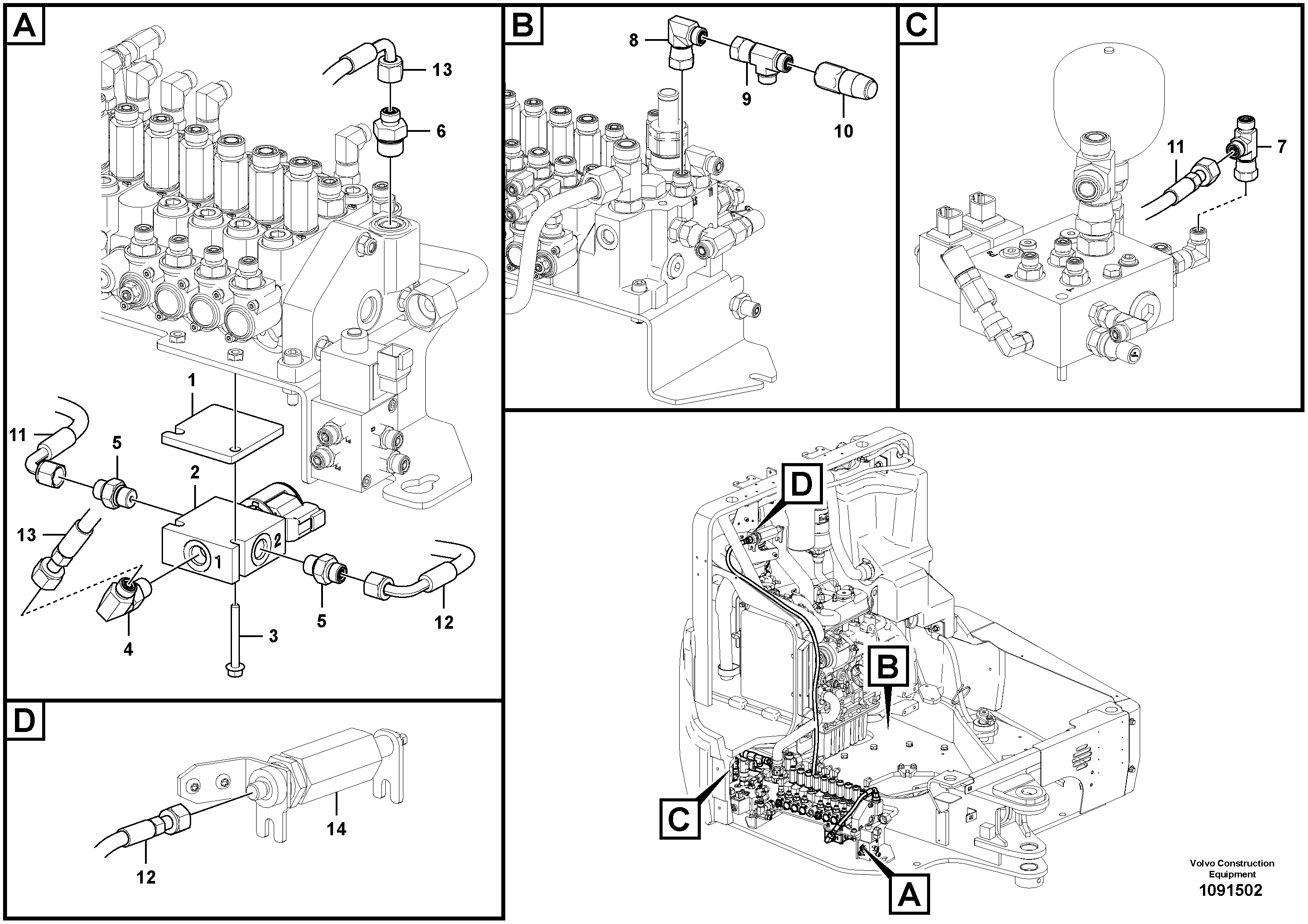 Rec.housing VOE15691205 VOLVO