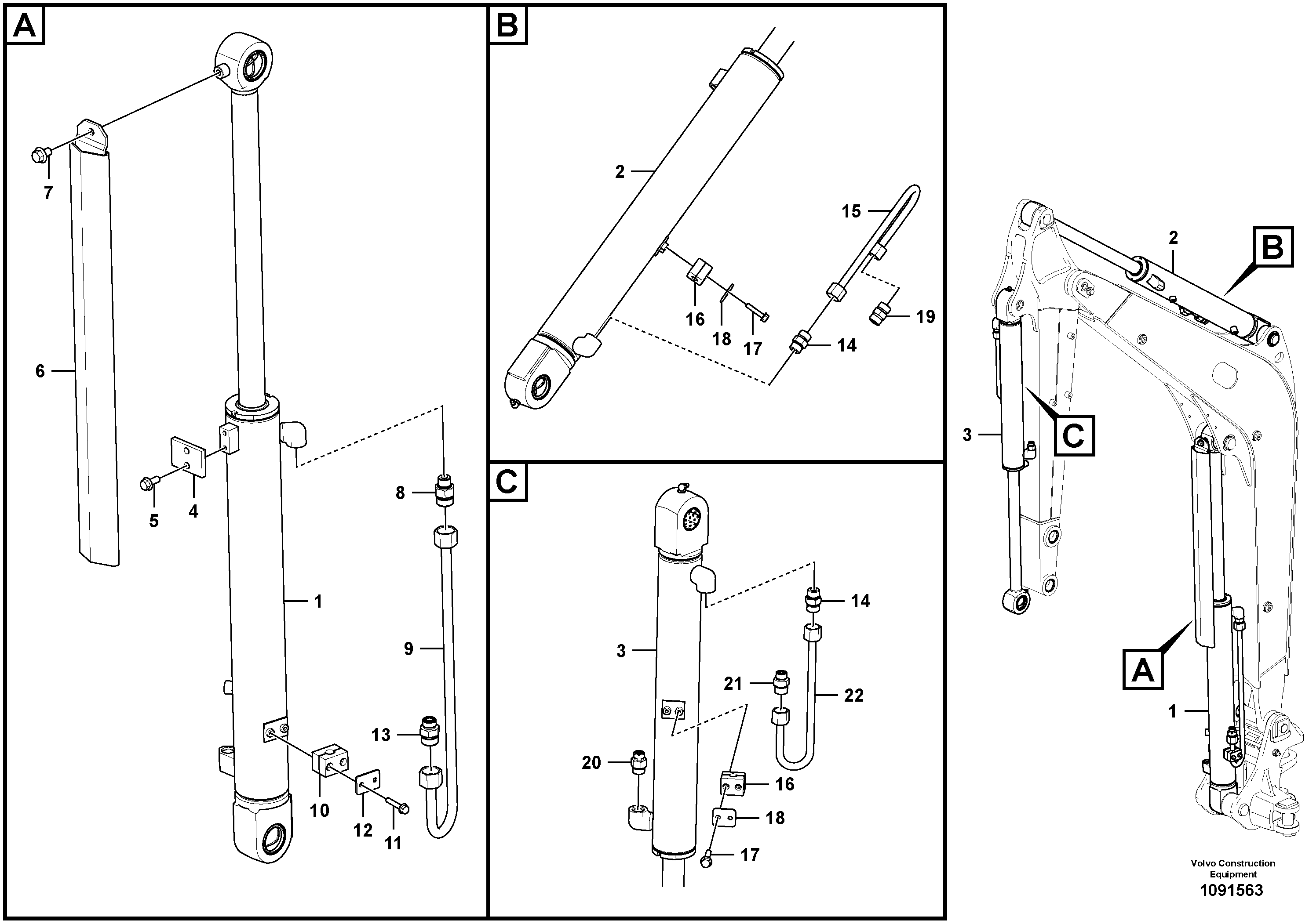 Fuel miser valve VOE15699092 VOLVO