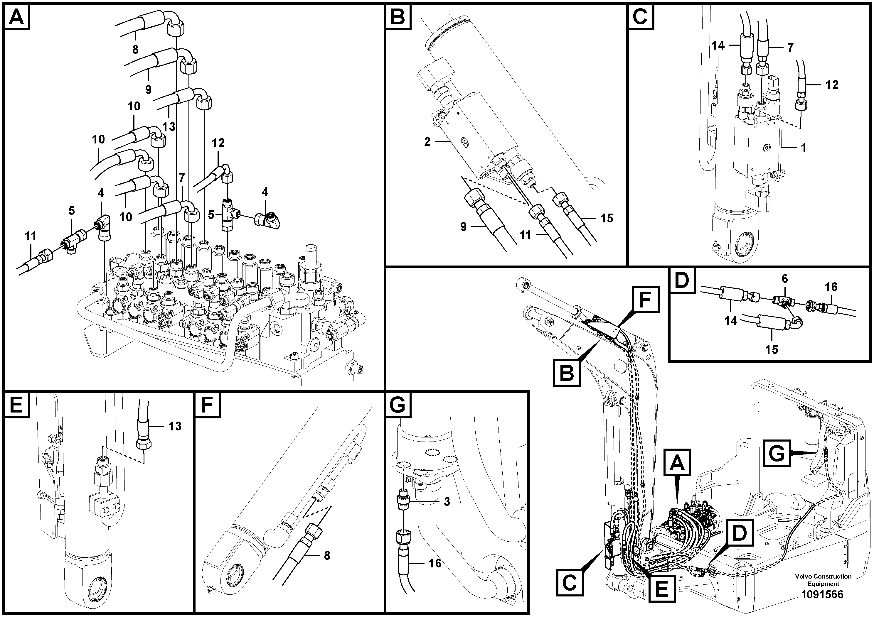 Timing gear casing VOE15114419 VOLVO