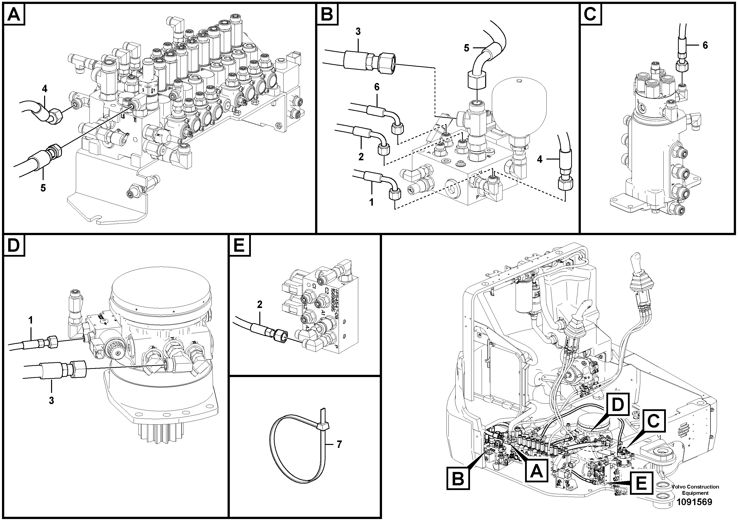 Timing gear casing VOE16061863 VOLVO