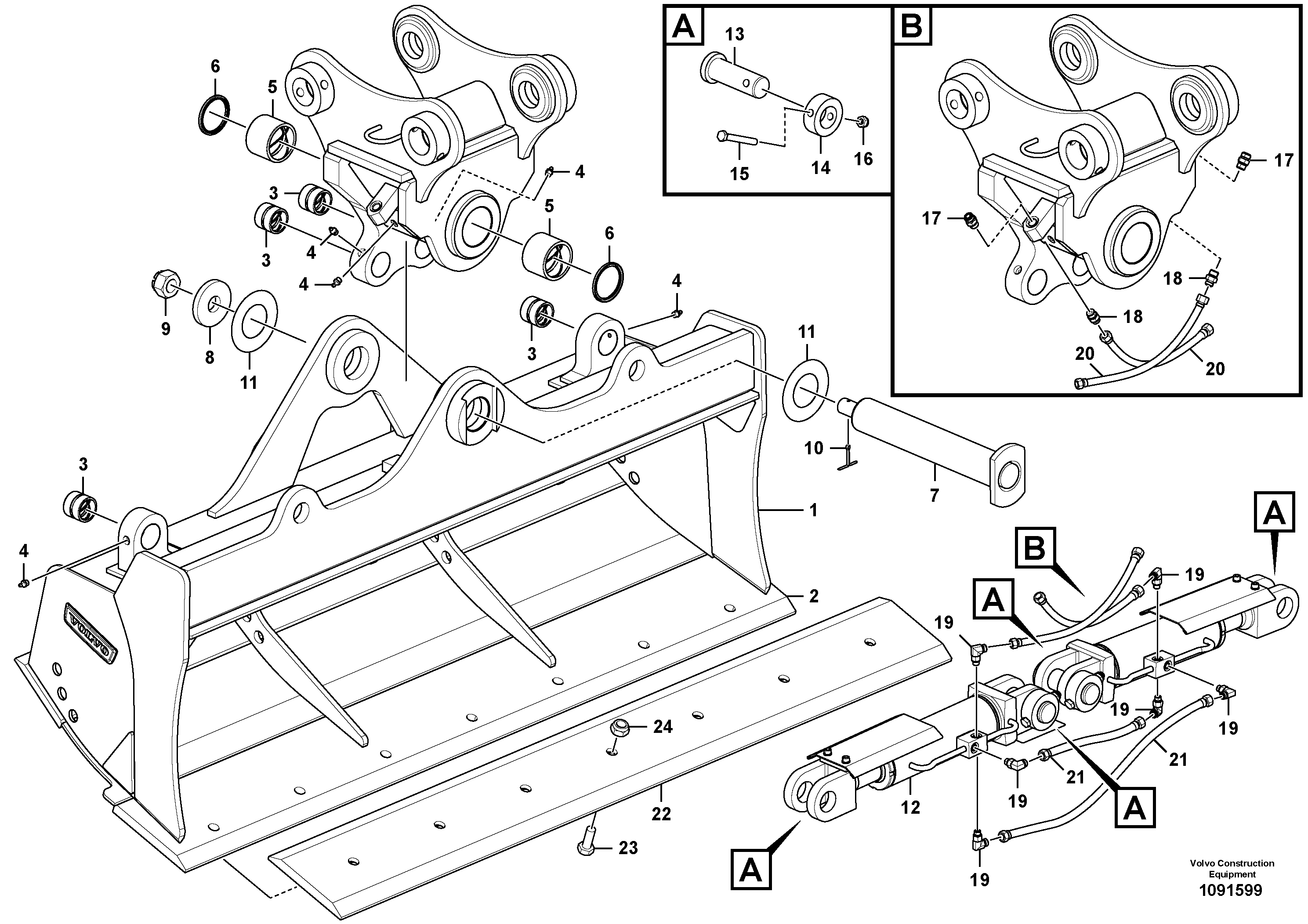 Cutting edge VOE14718909 VOLVO