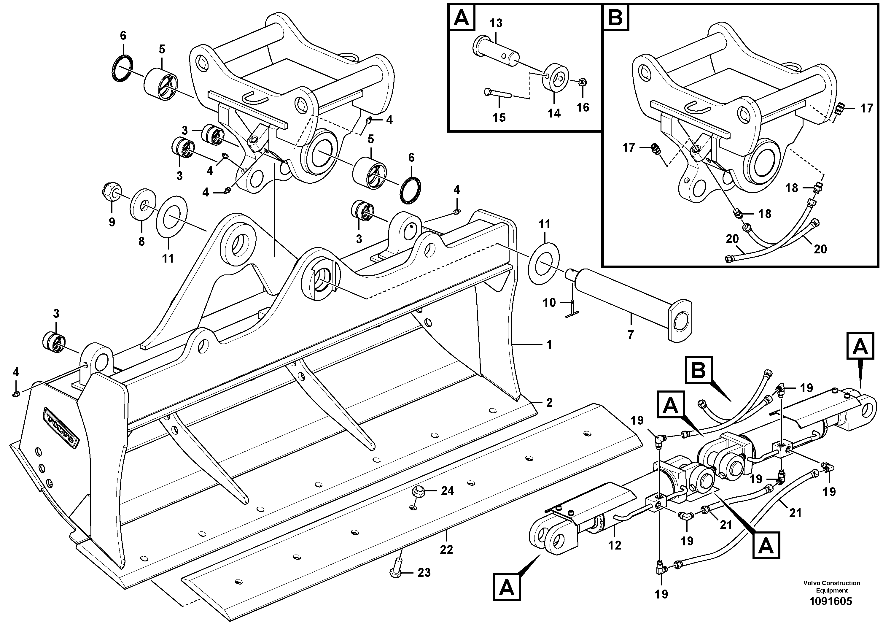 Cutting edge VOE14718138 VOLVO
