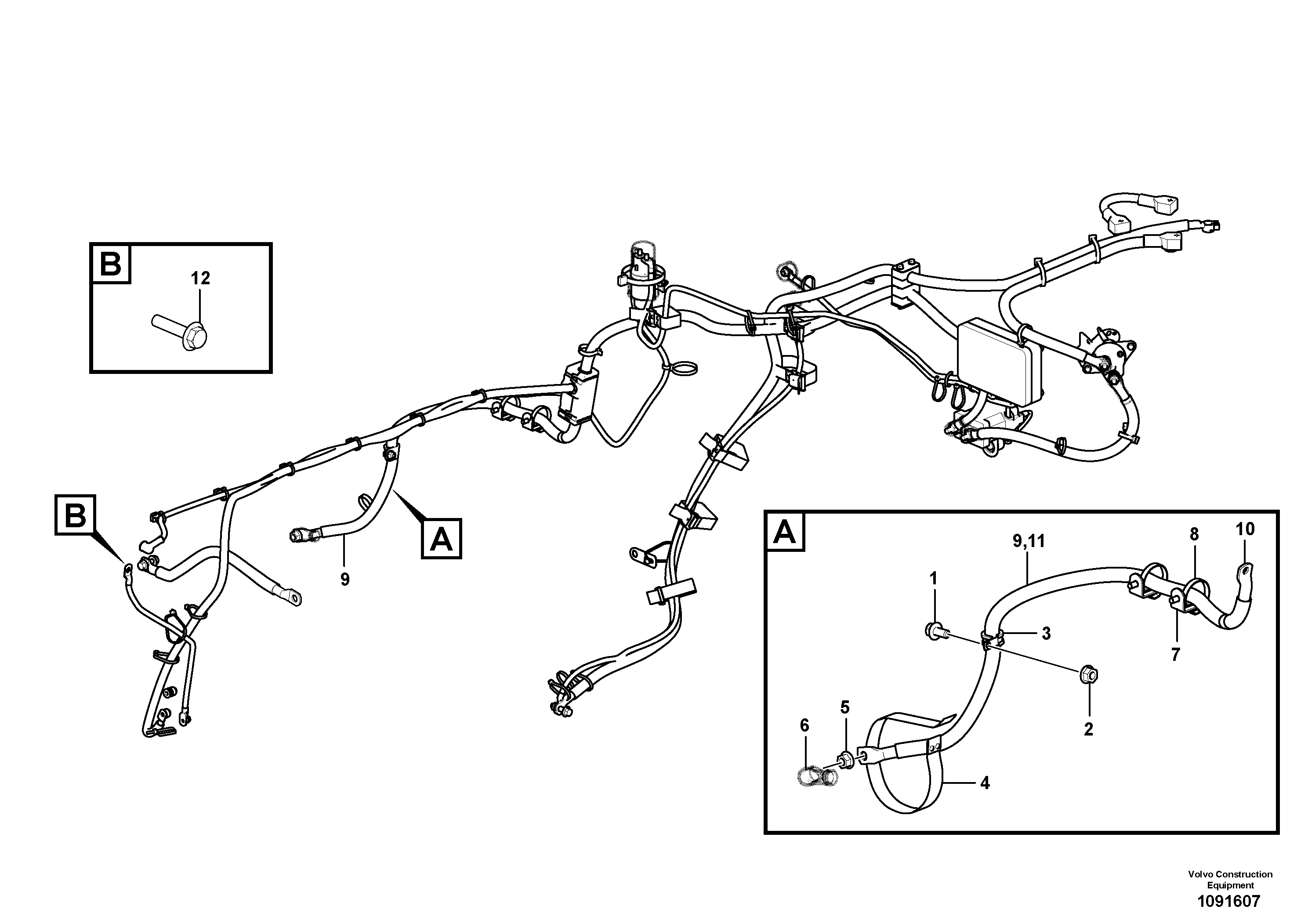 Radio Support VOE17464460 VOLVO
