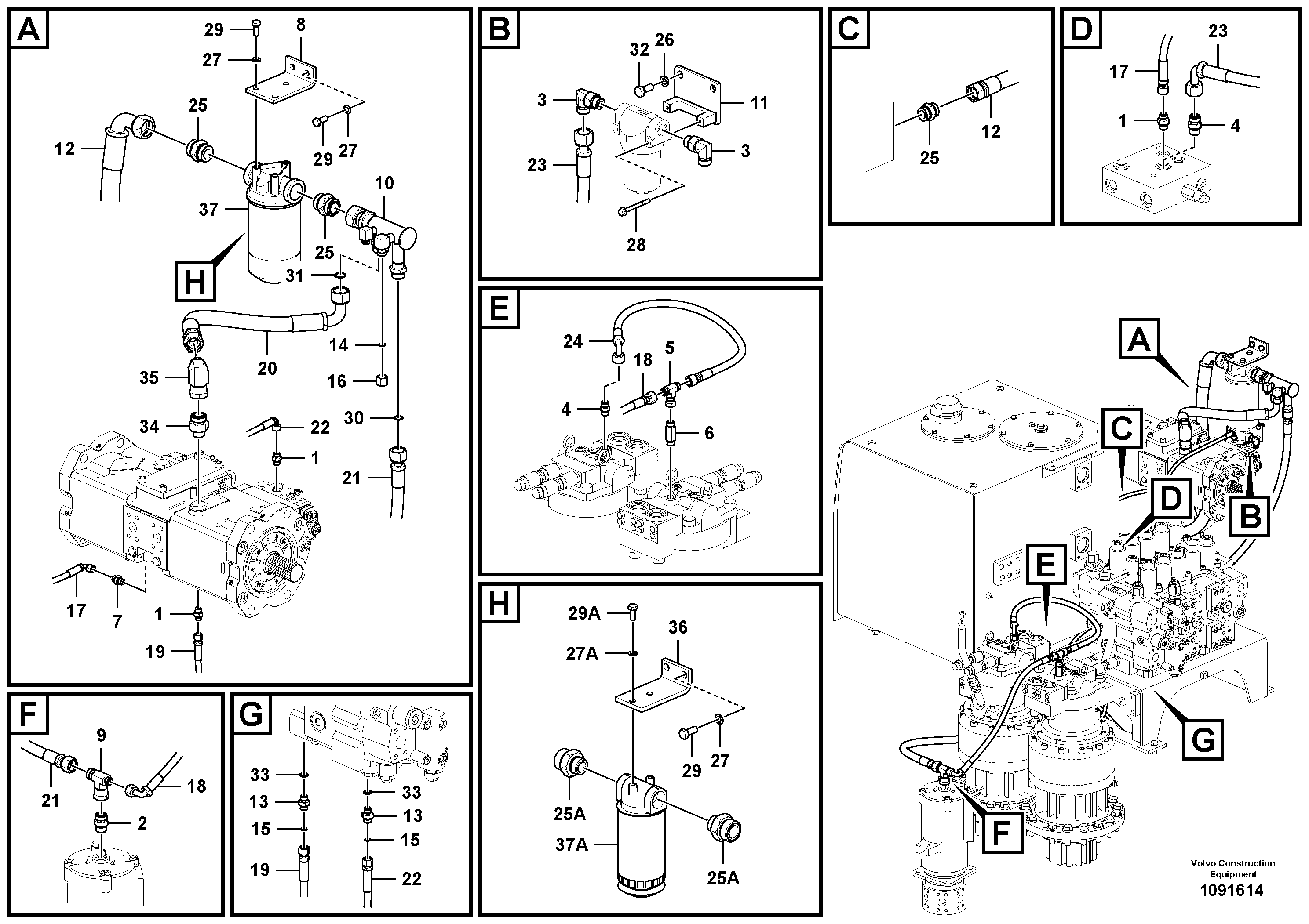 Timing gear casing VOE938255 VOLVO
