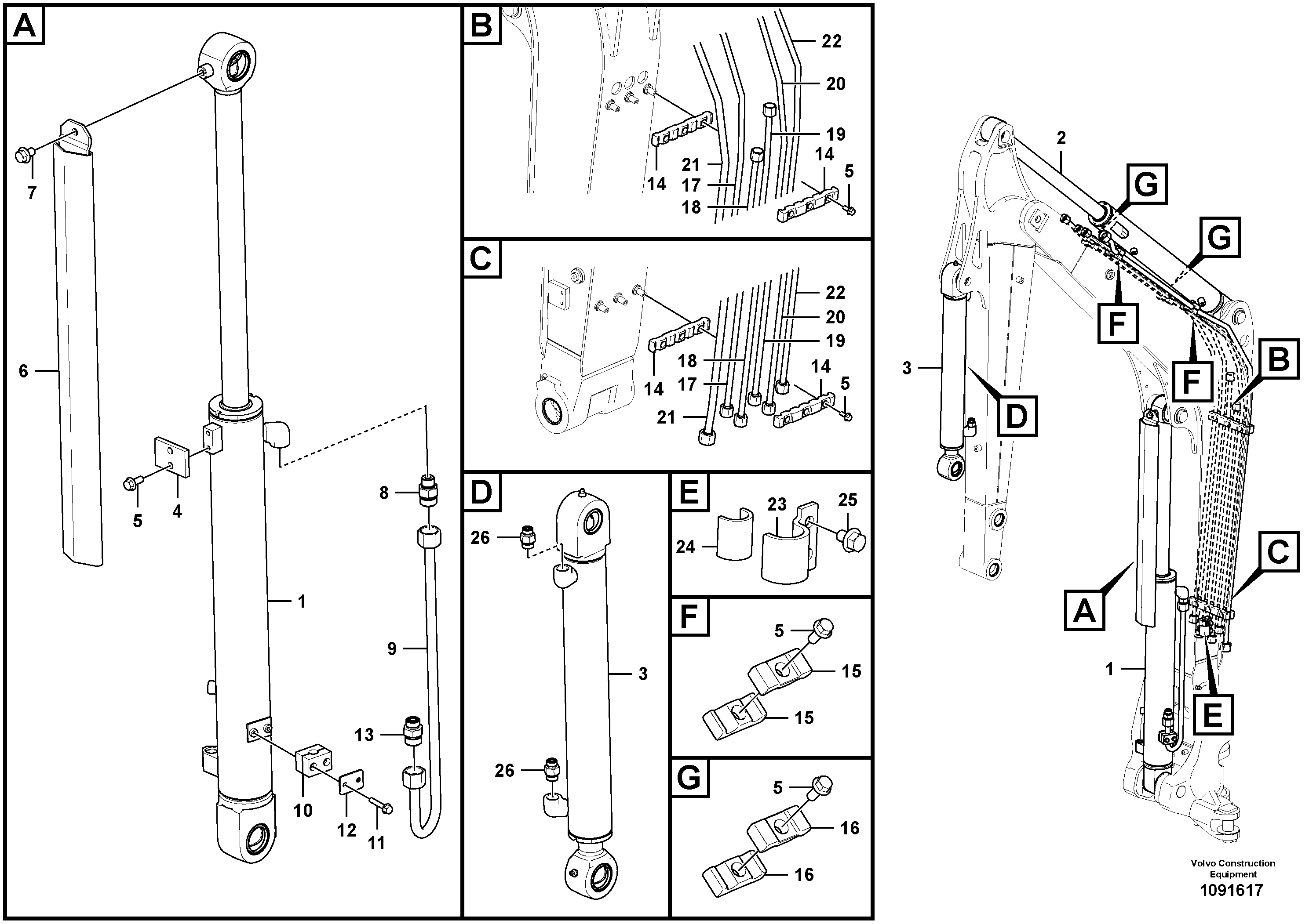 Lock Kit VOE15712319 VOLVO