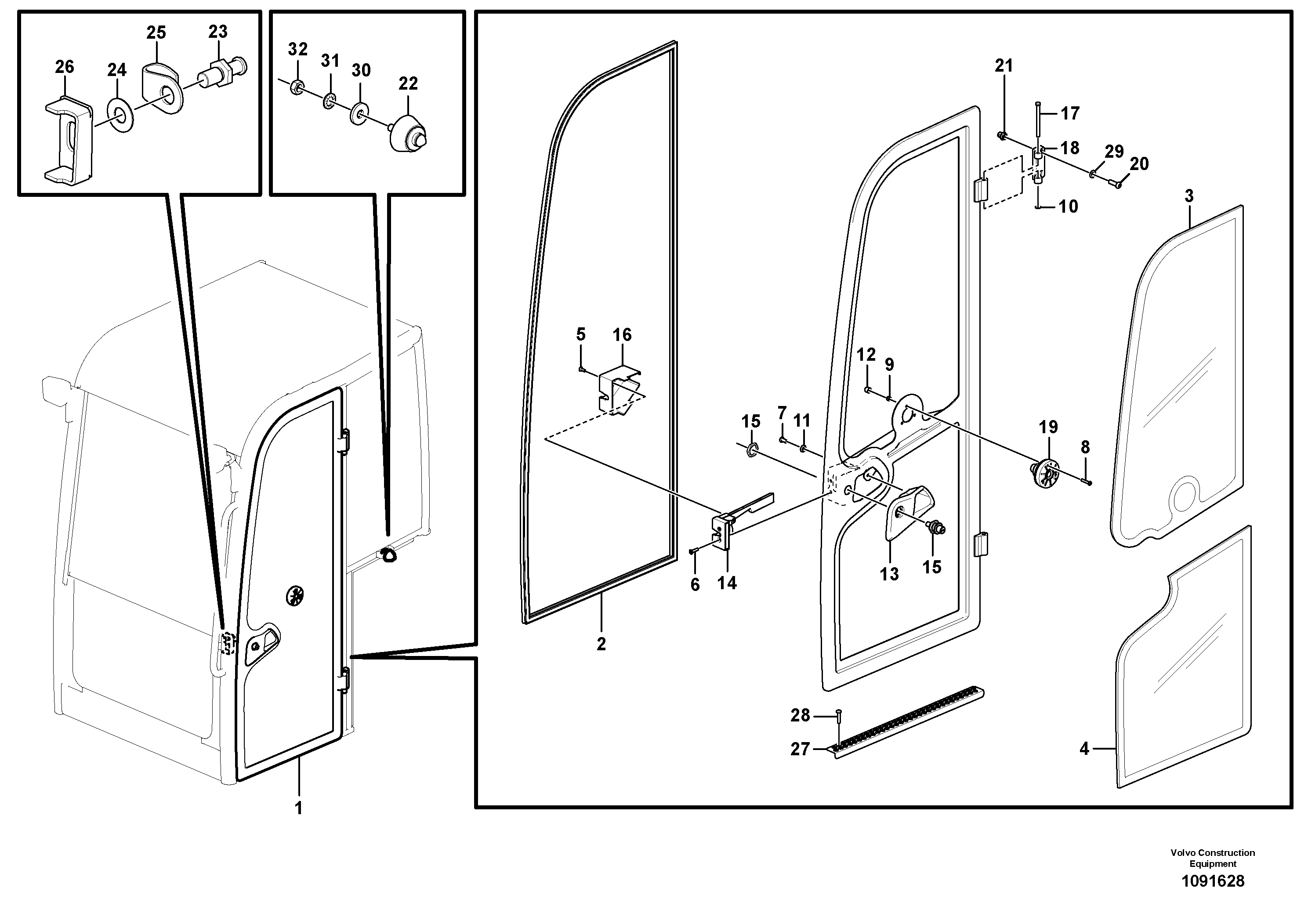 Edge Iron VOE15706692 VOLVO
