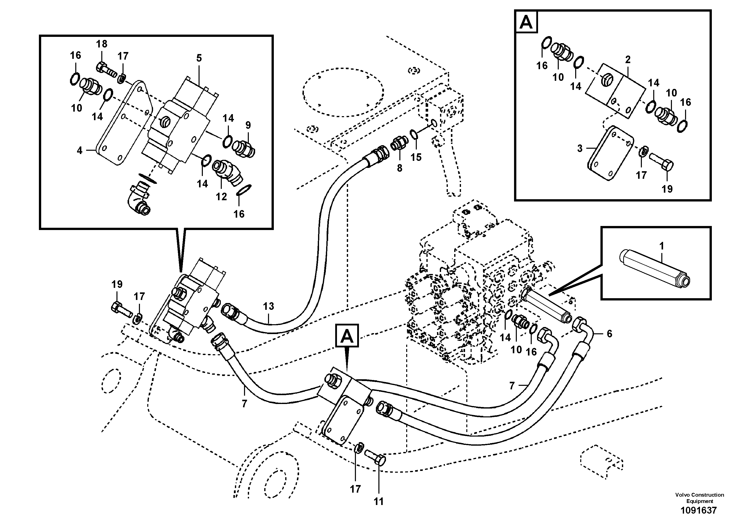 Timing gear casing VOE938632 VOLVO