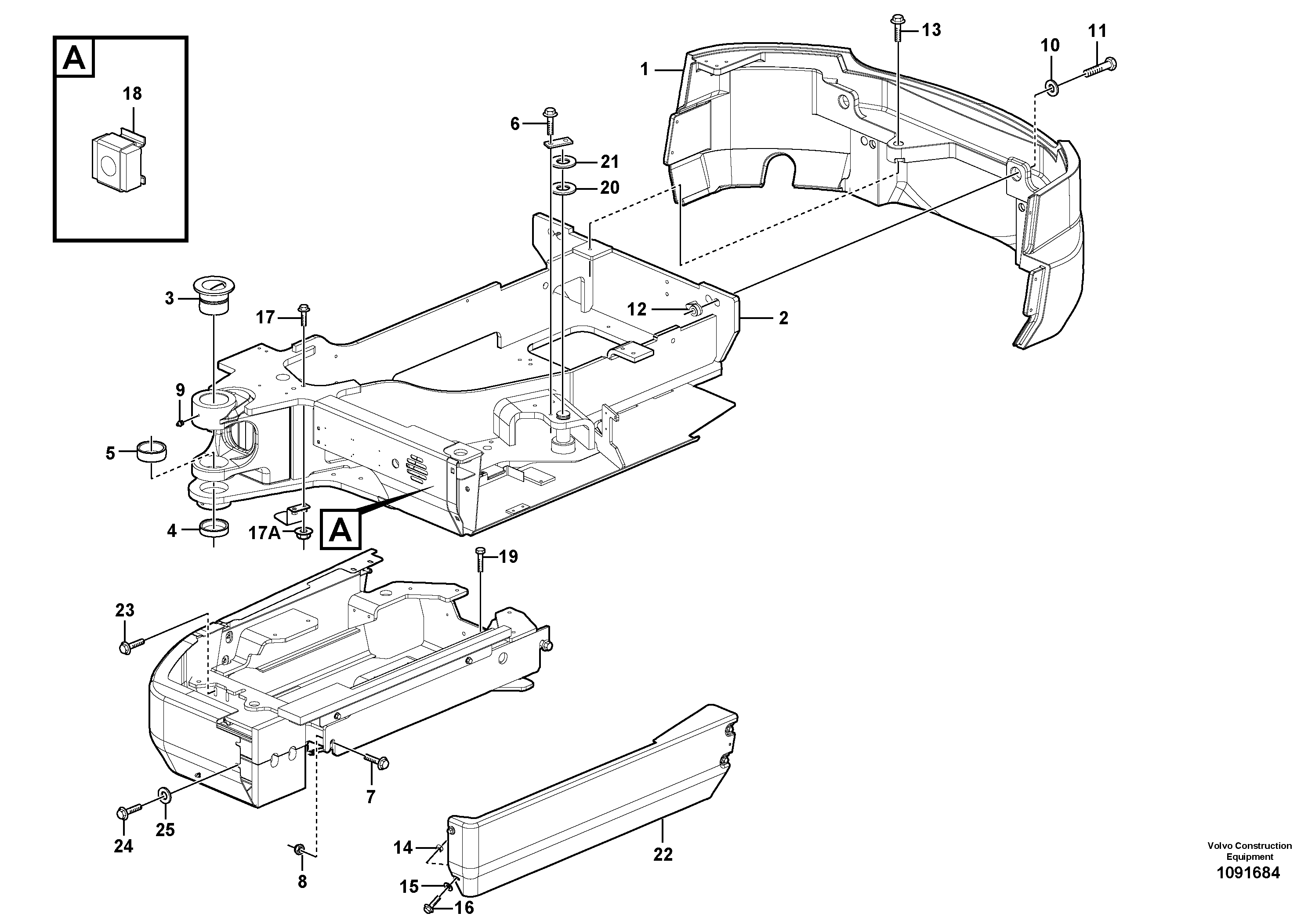 Frame VOE11806798 VOLVO