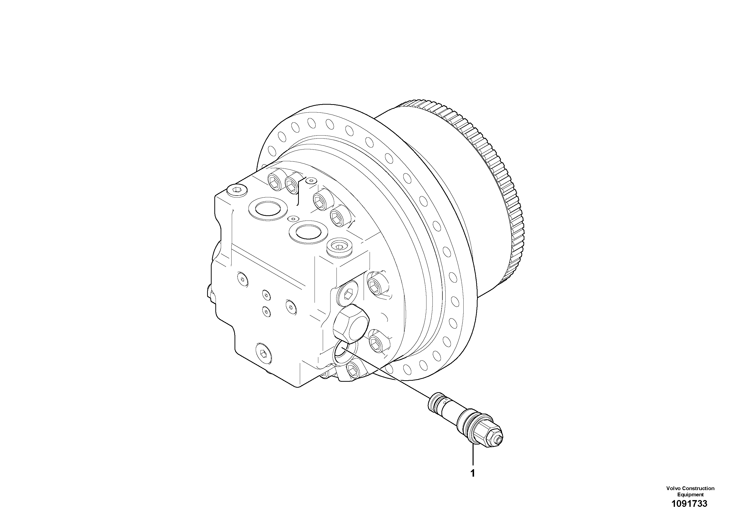 Ключевой жетон VOE14681375 VOLVO