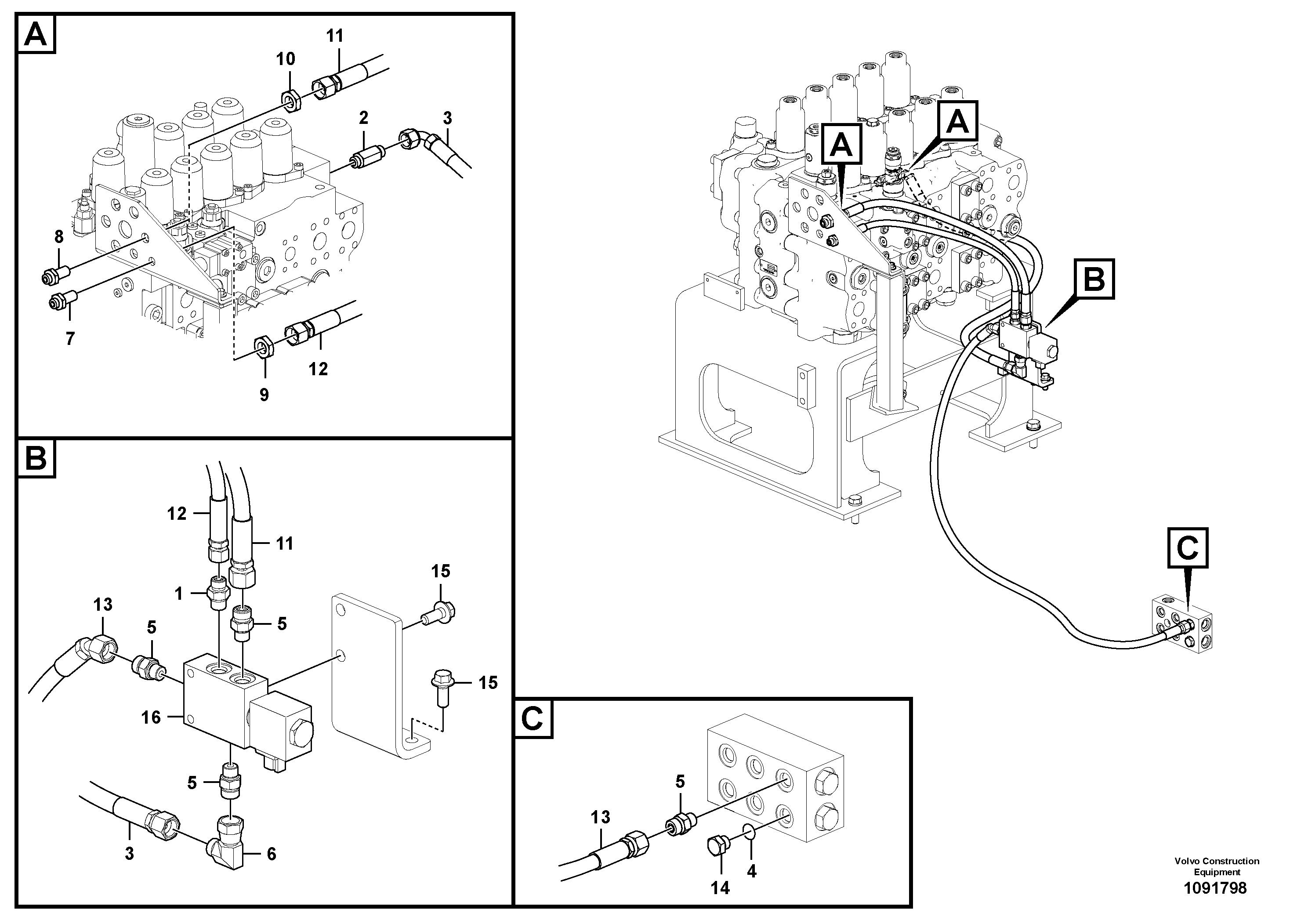 Timing gear casing VOE936180 VOLVO
