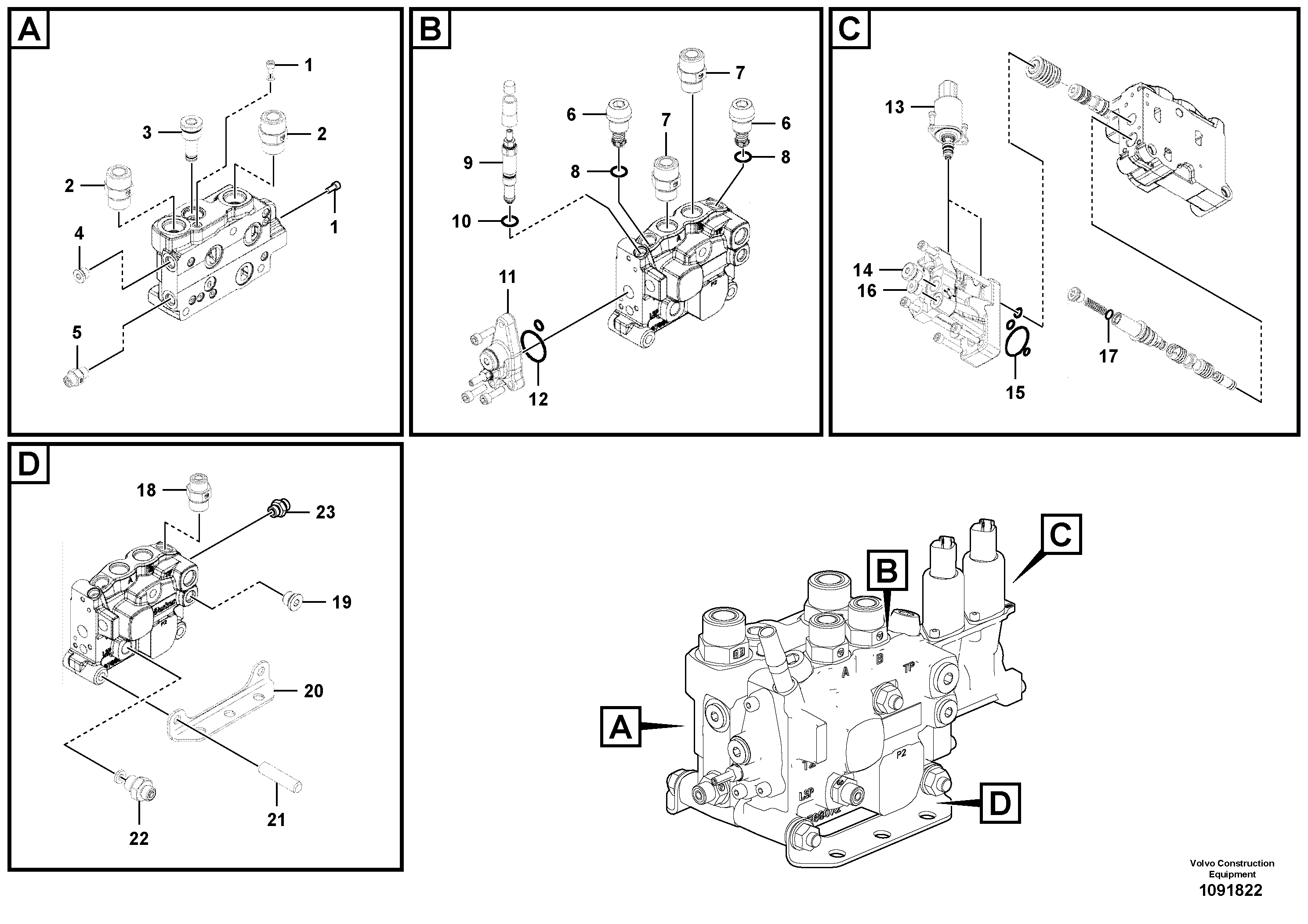 Shock Absorber VOE17496063 VOLVO