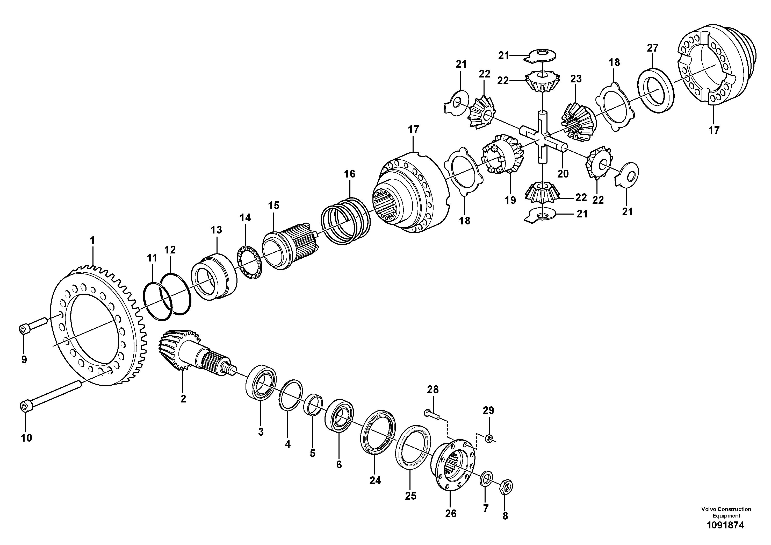 Slide Ring VOE17483656 VOLVO