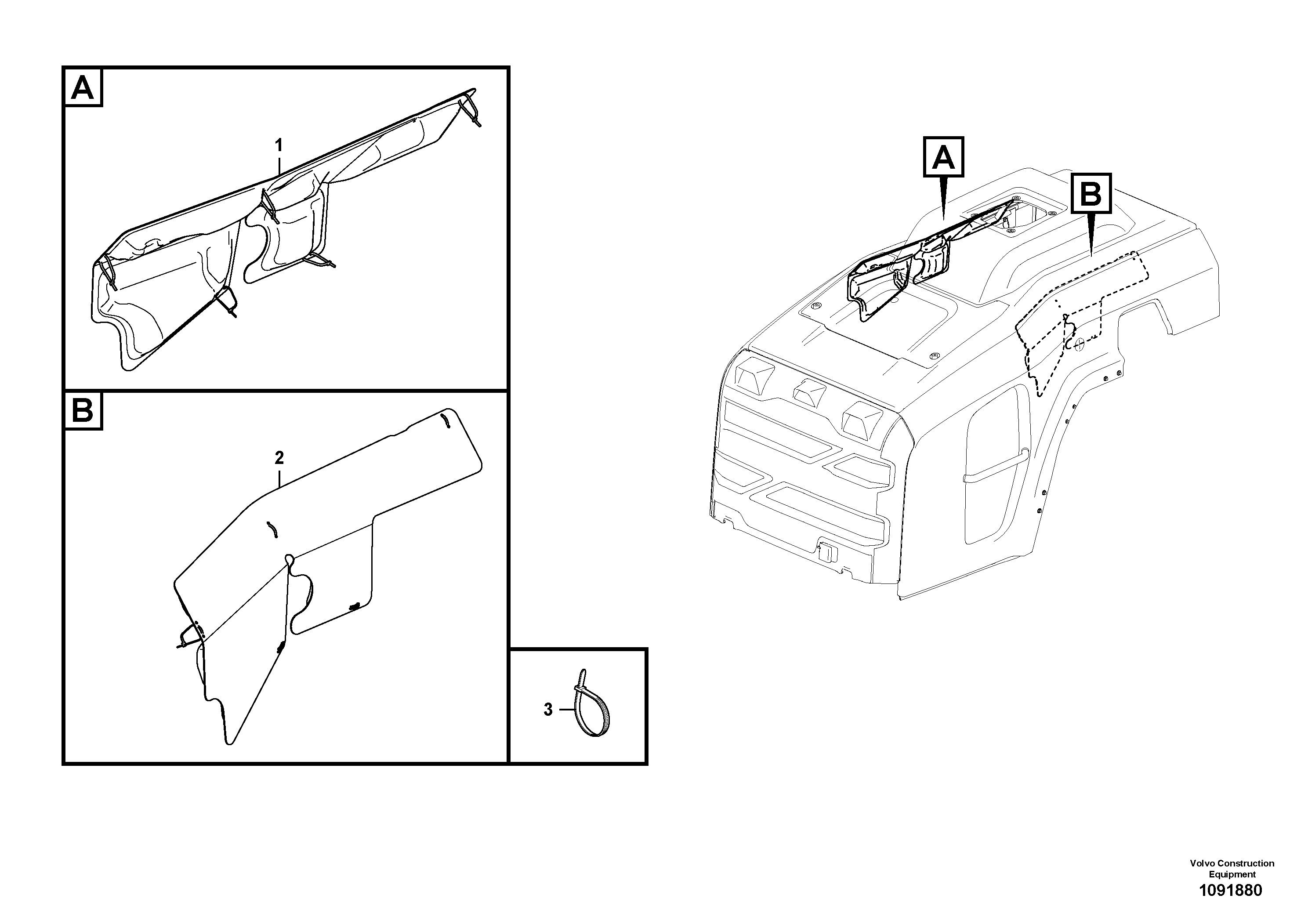 Tab Washer VOE15175385 VOLVO