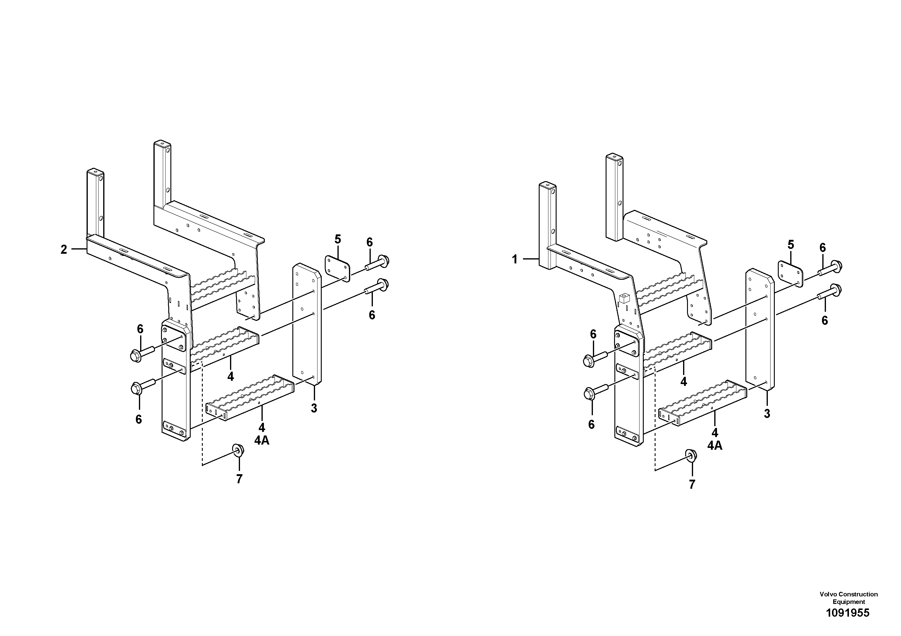 Stairs VOE16888239 VOLVO