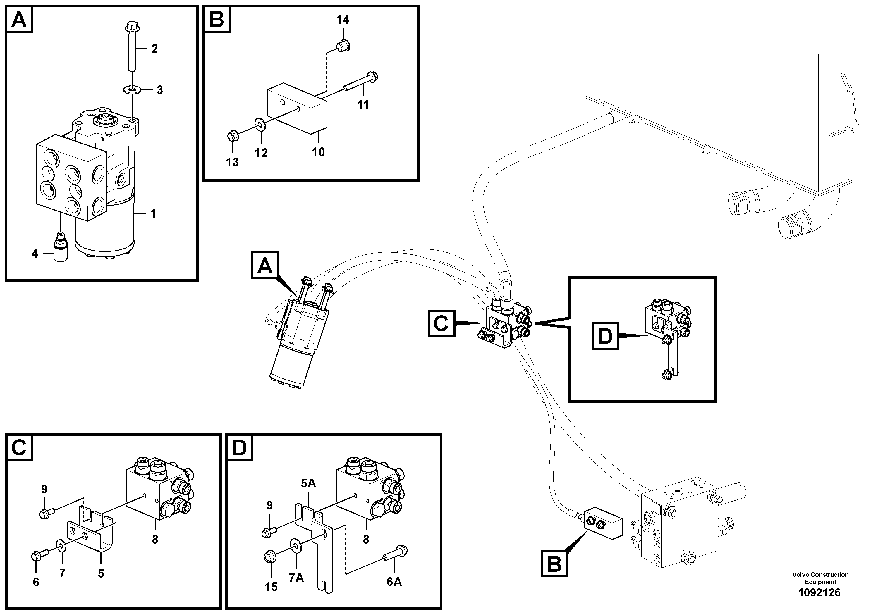 Seat frame VOE17482242 VOLVO