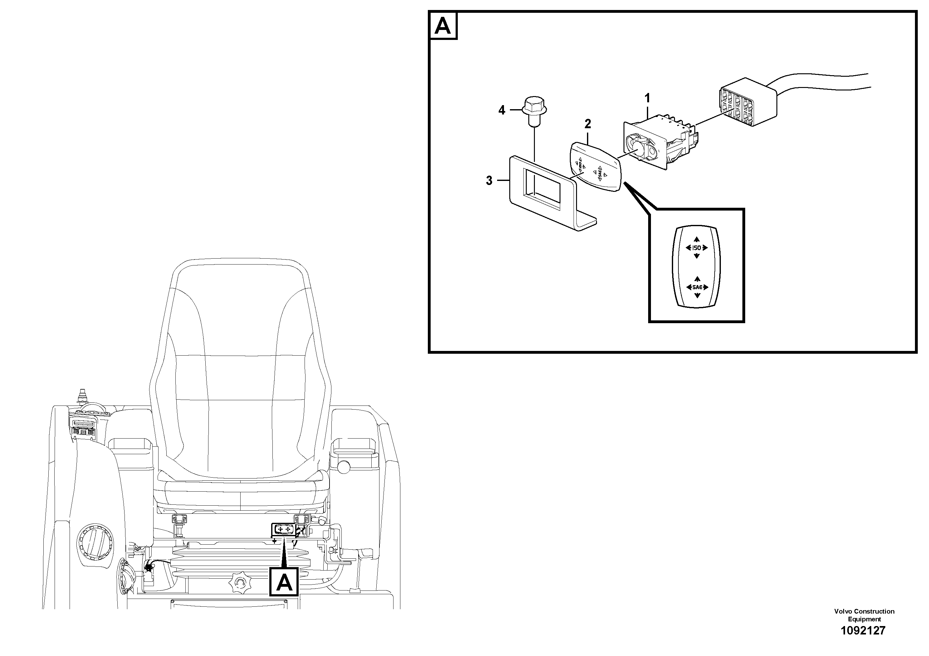 Rec.housing VOE15708006 VOLVO