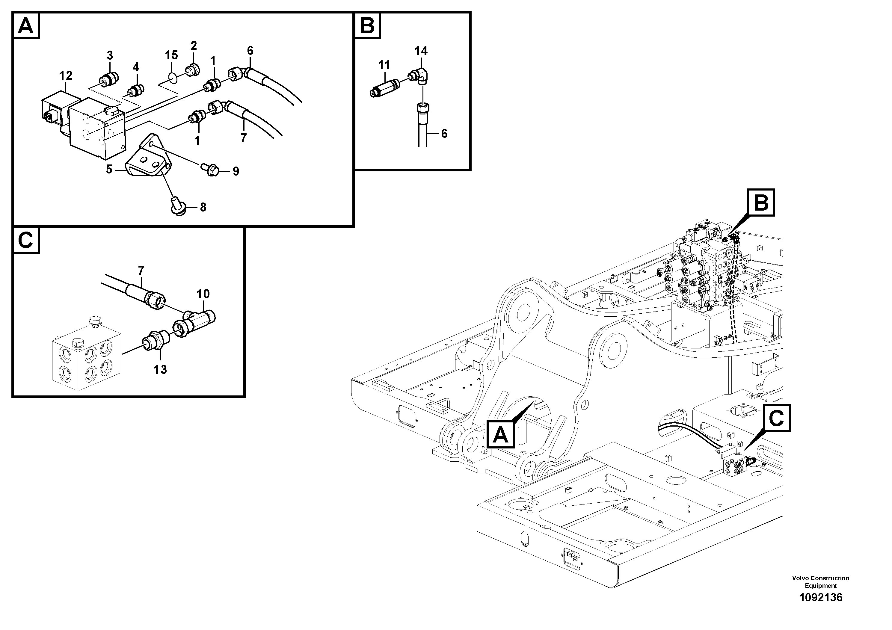 Speedsensor , fan VOE14707982 VOLVO