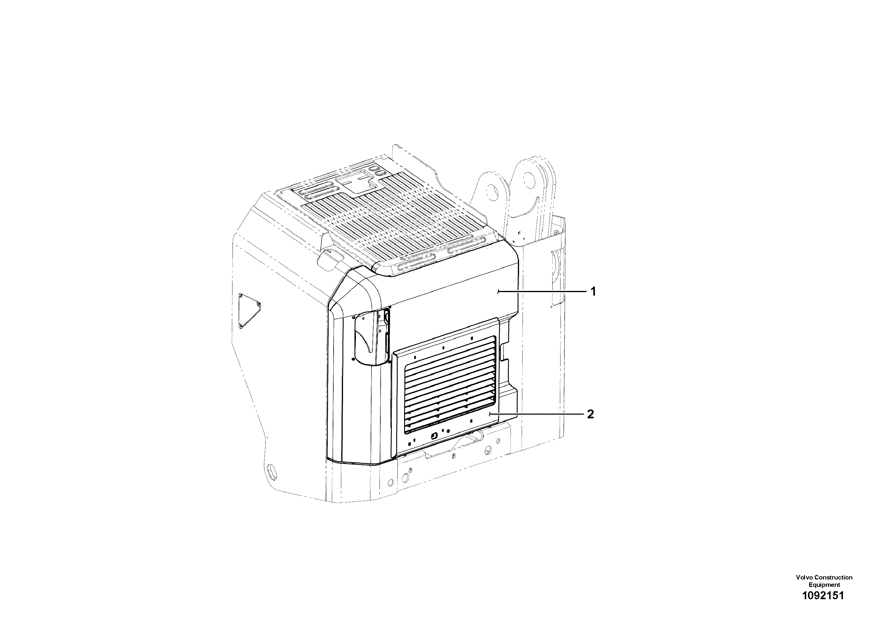 Edge Iron VOE16064354 VOLVO