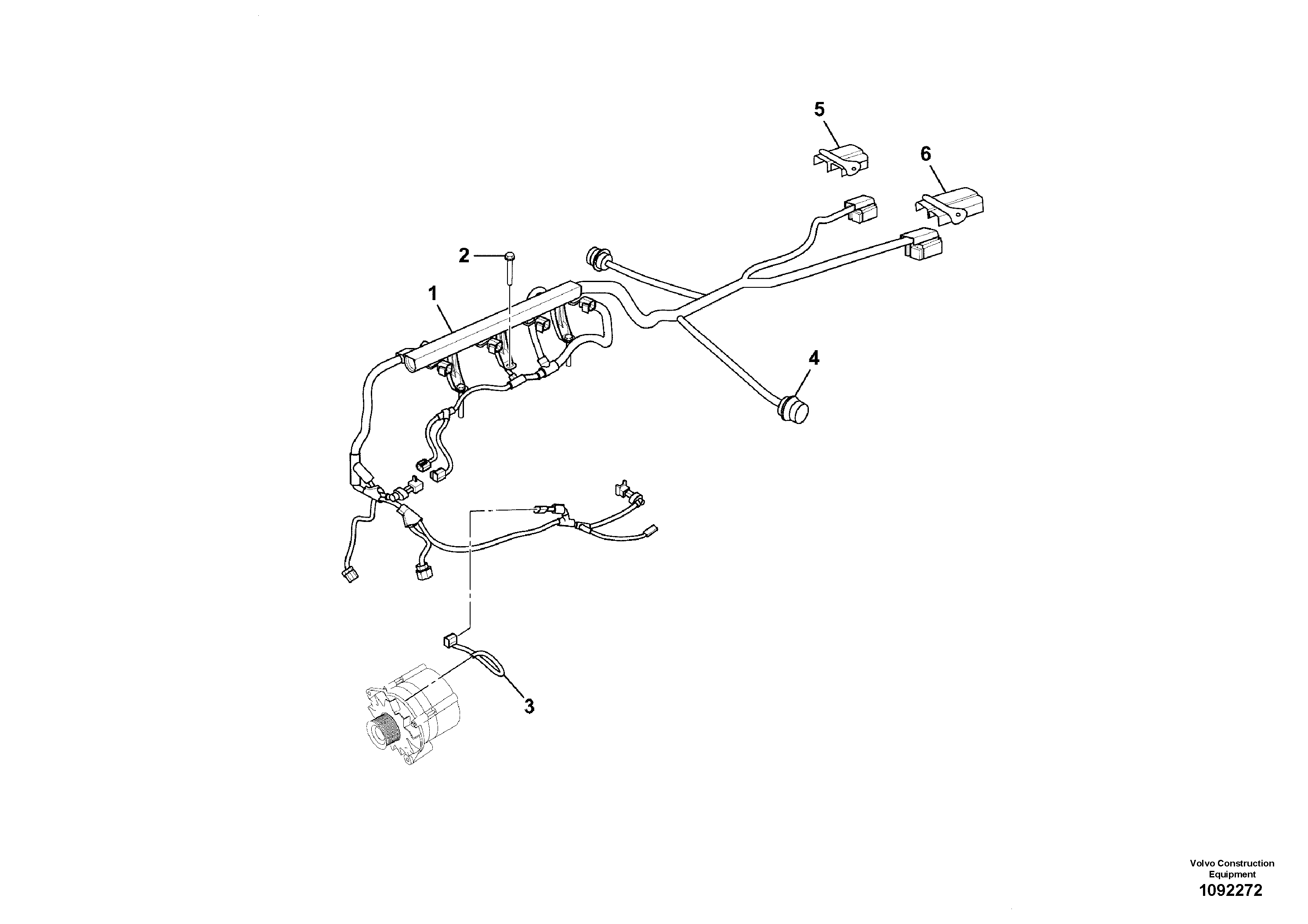 Support Leg VOE16064533 VOLVO