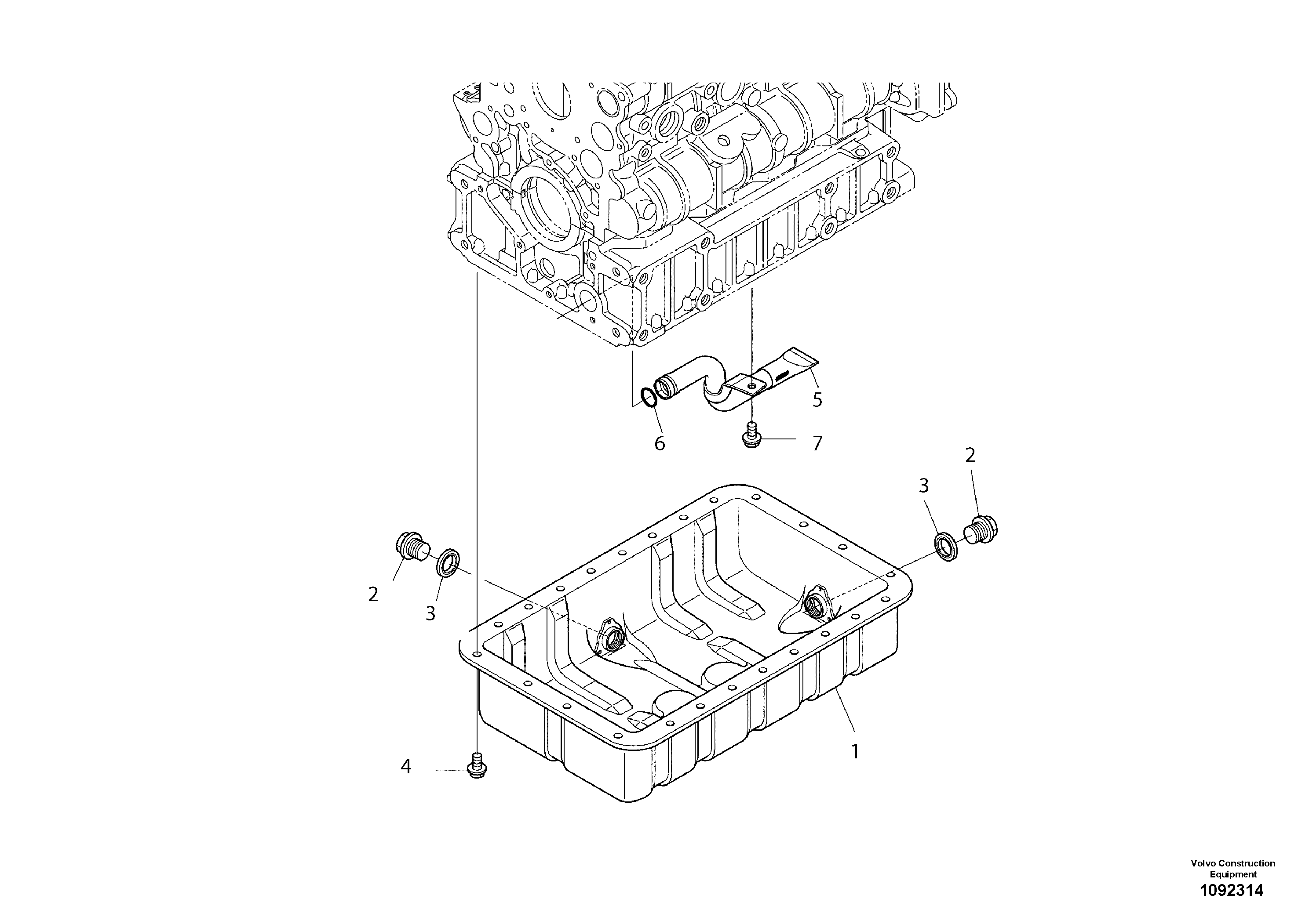 Tree-length grapple VOE23177551 VOLVO