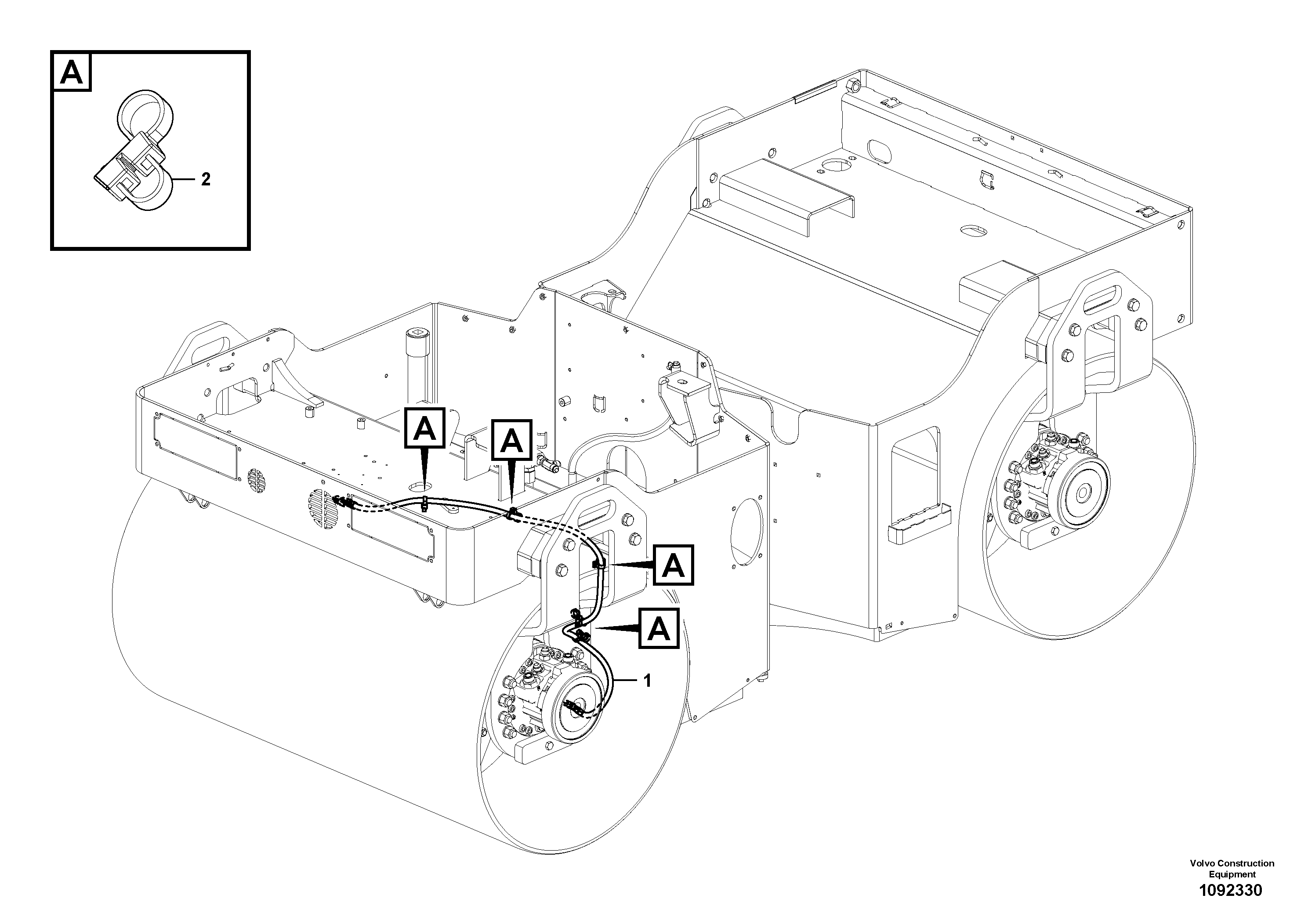 Support Leg VOE12837704 VOLVO