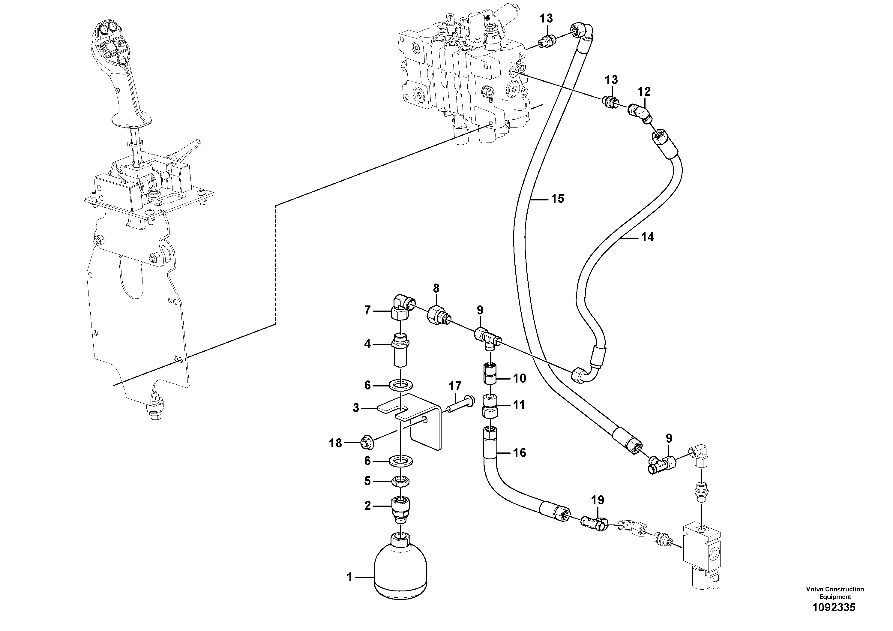 Adapter VOE15233829 VOLVO
