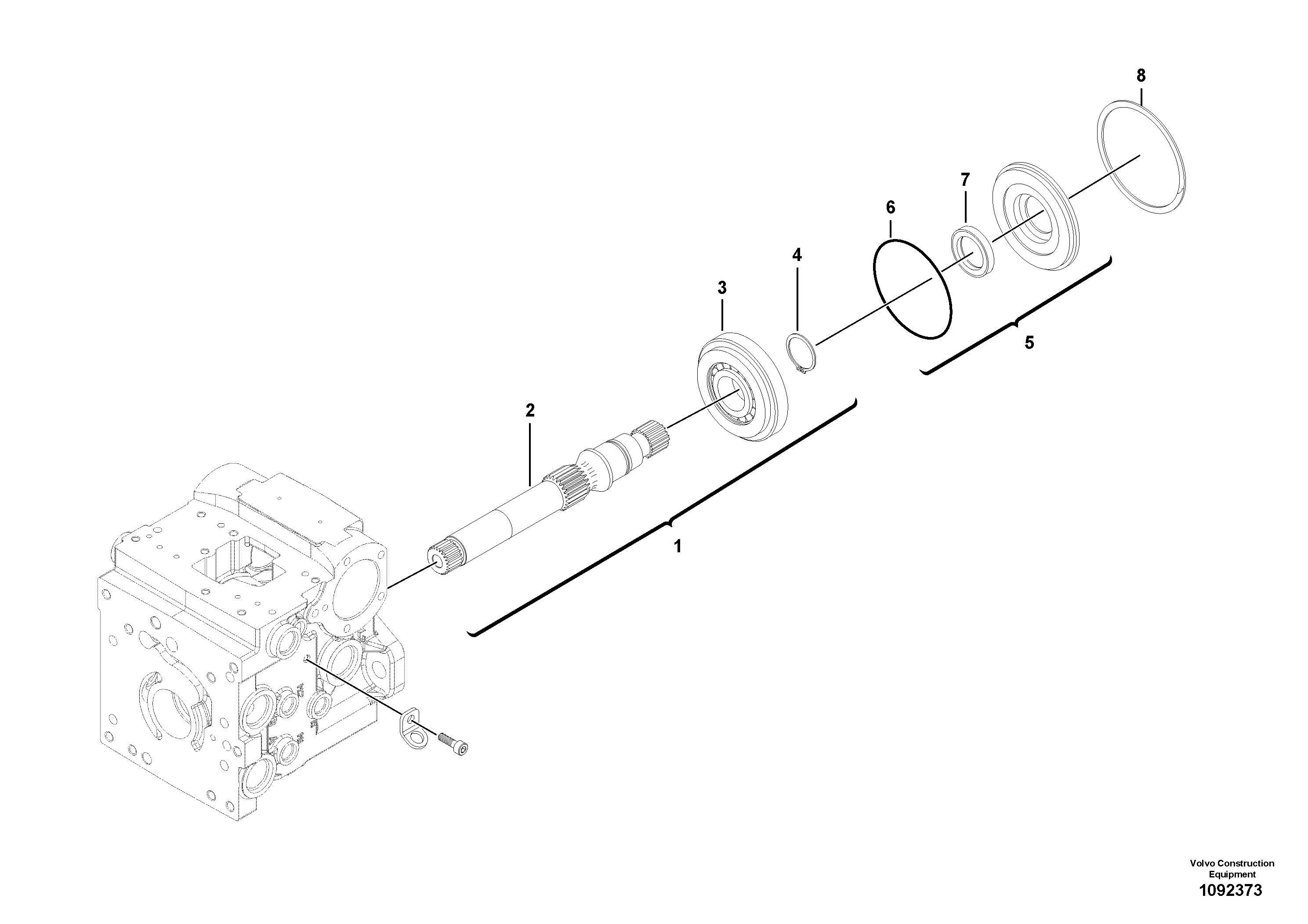 Ключевой жетон VOE17495333 VOLVO