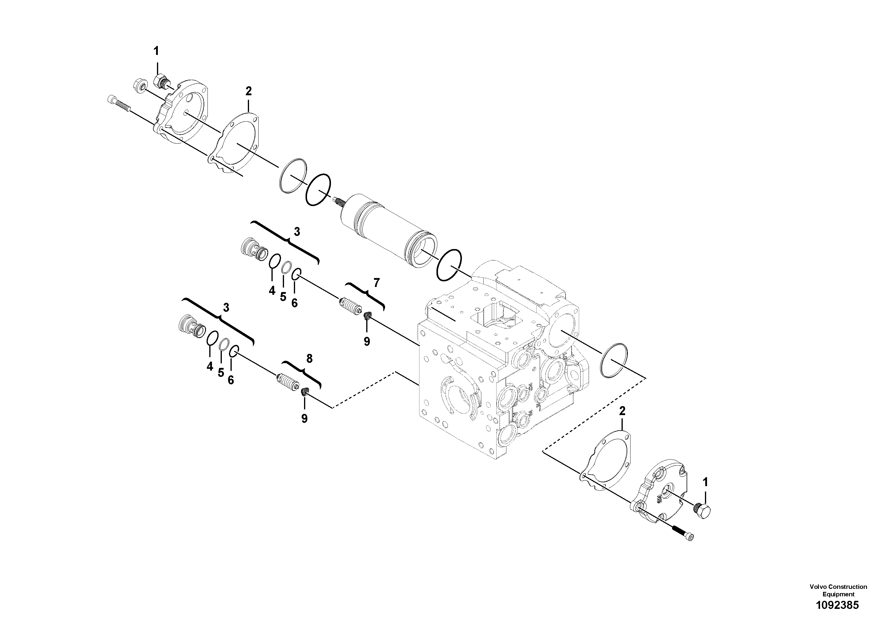 Приборы VOE17495329 VOLVO