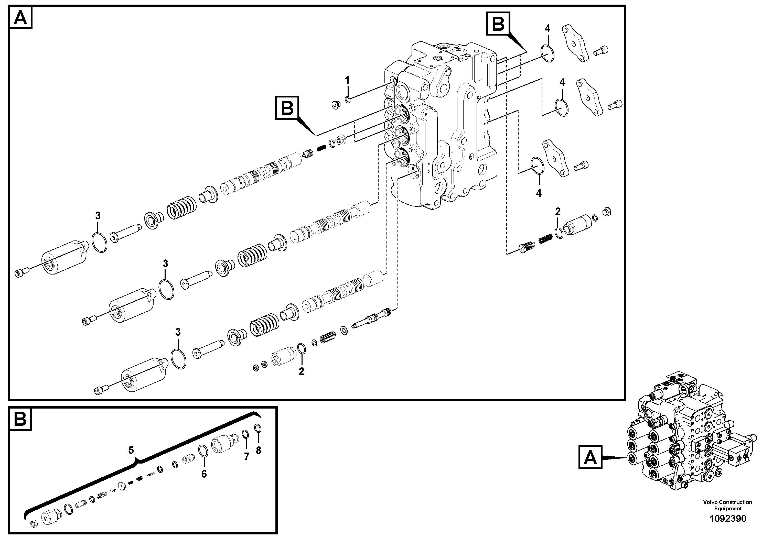 Baggage Strap VOE14718297 VOLVO