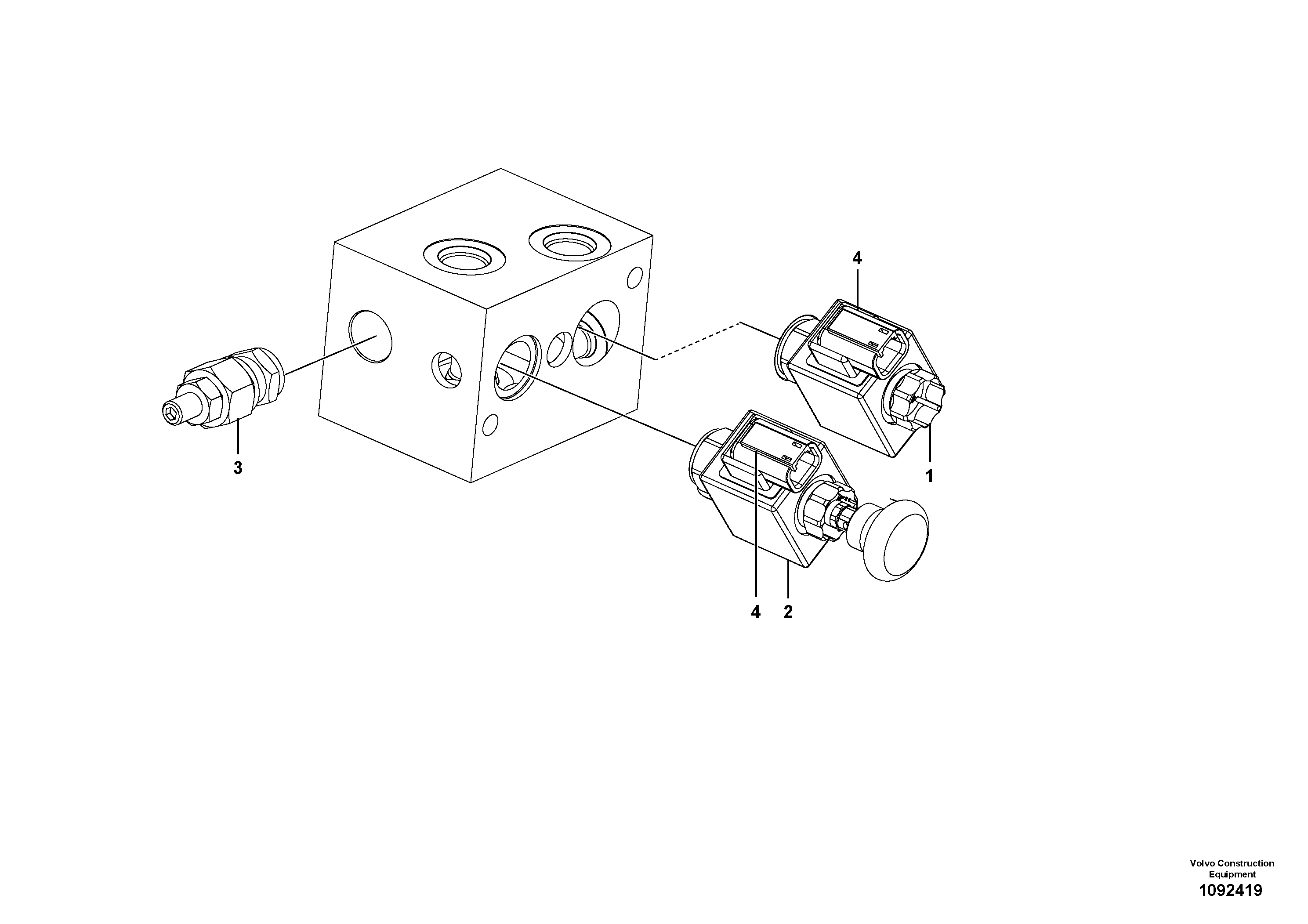 Wall VOE14728419 VOLVO
