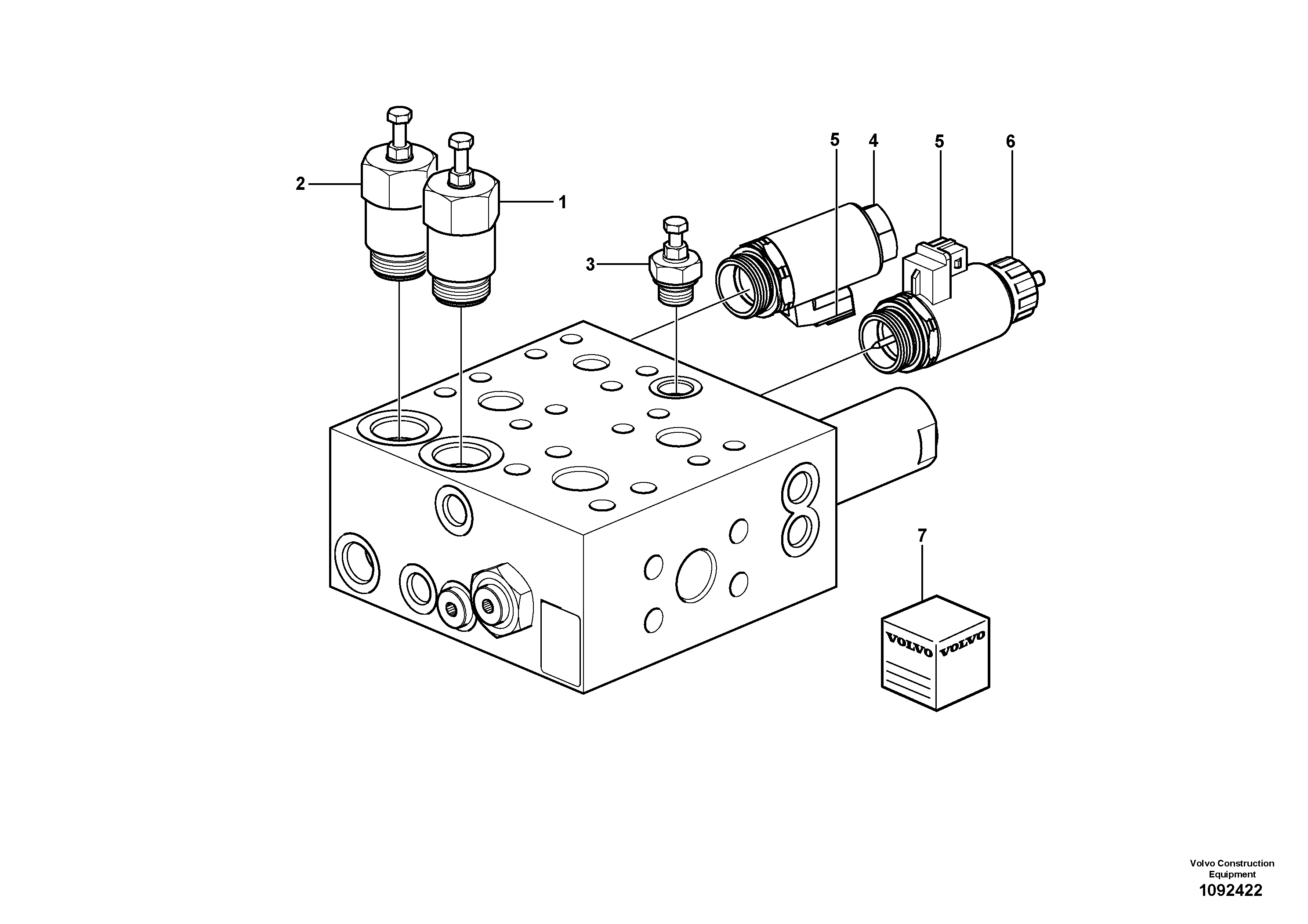 Ключевой жетон VOE17497178 VOLVO