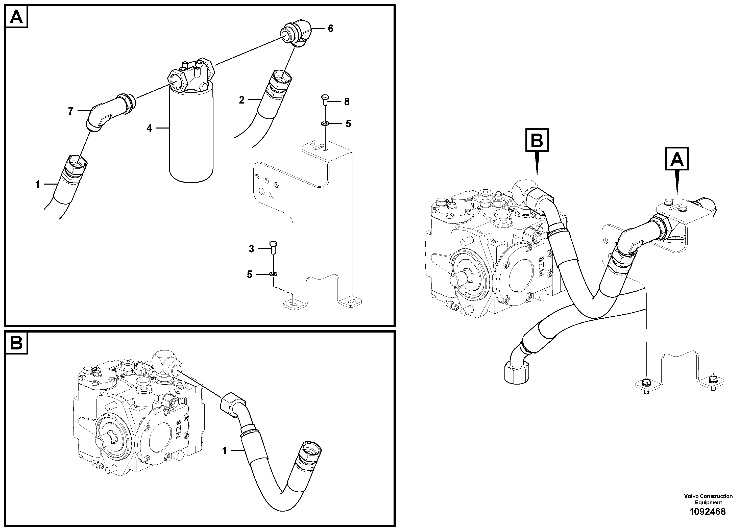 Timing gear casing RM58893447 VOLVO