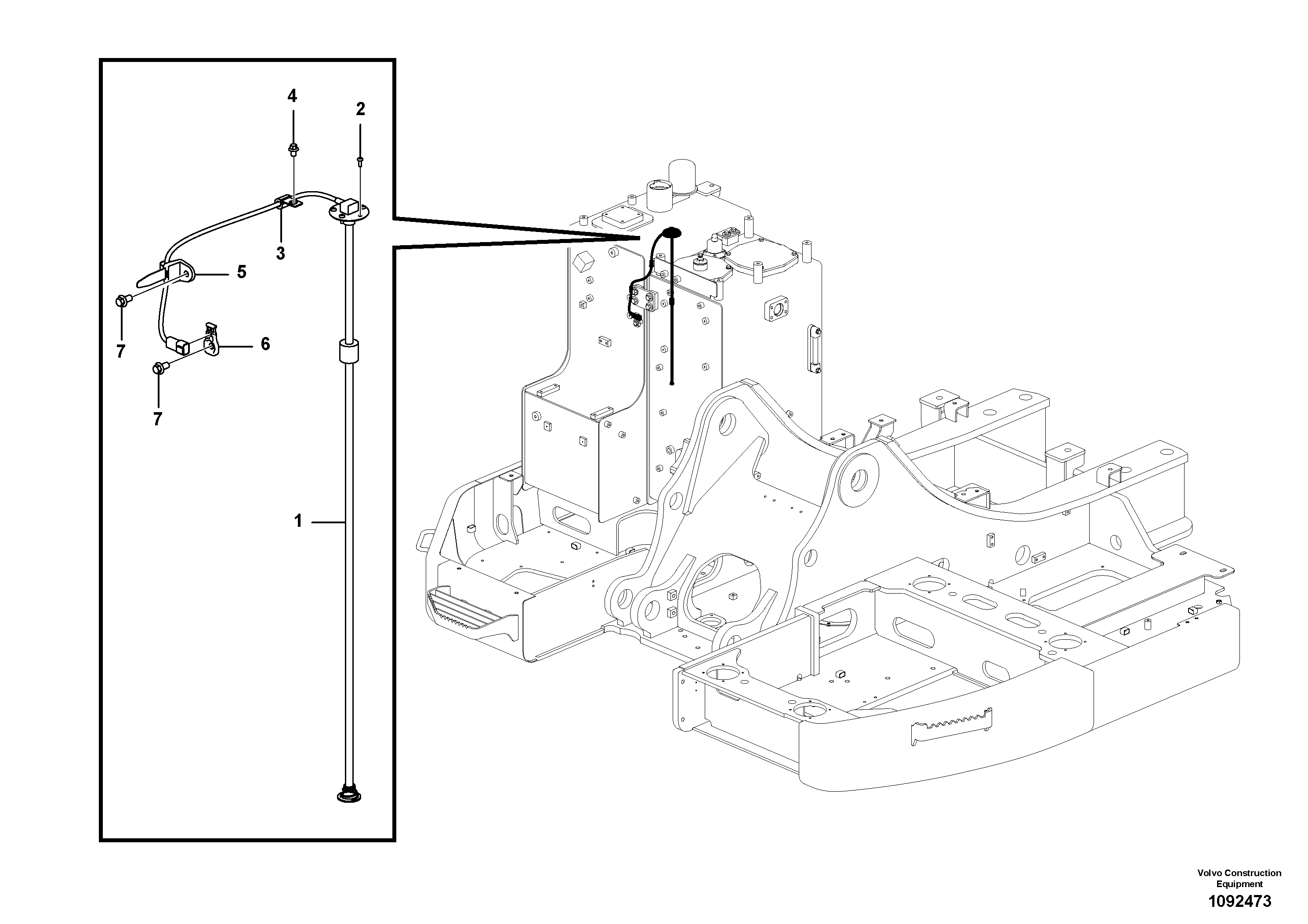 Joint Nipple VOE14719858 VOLVO