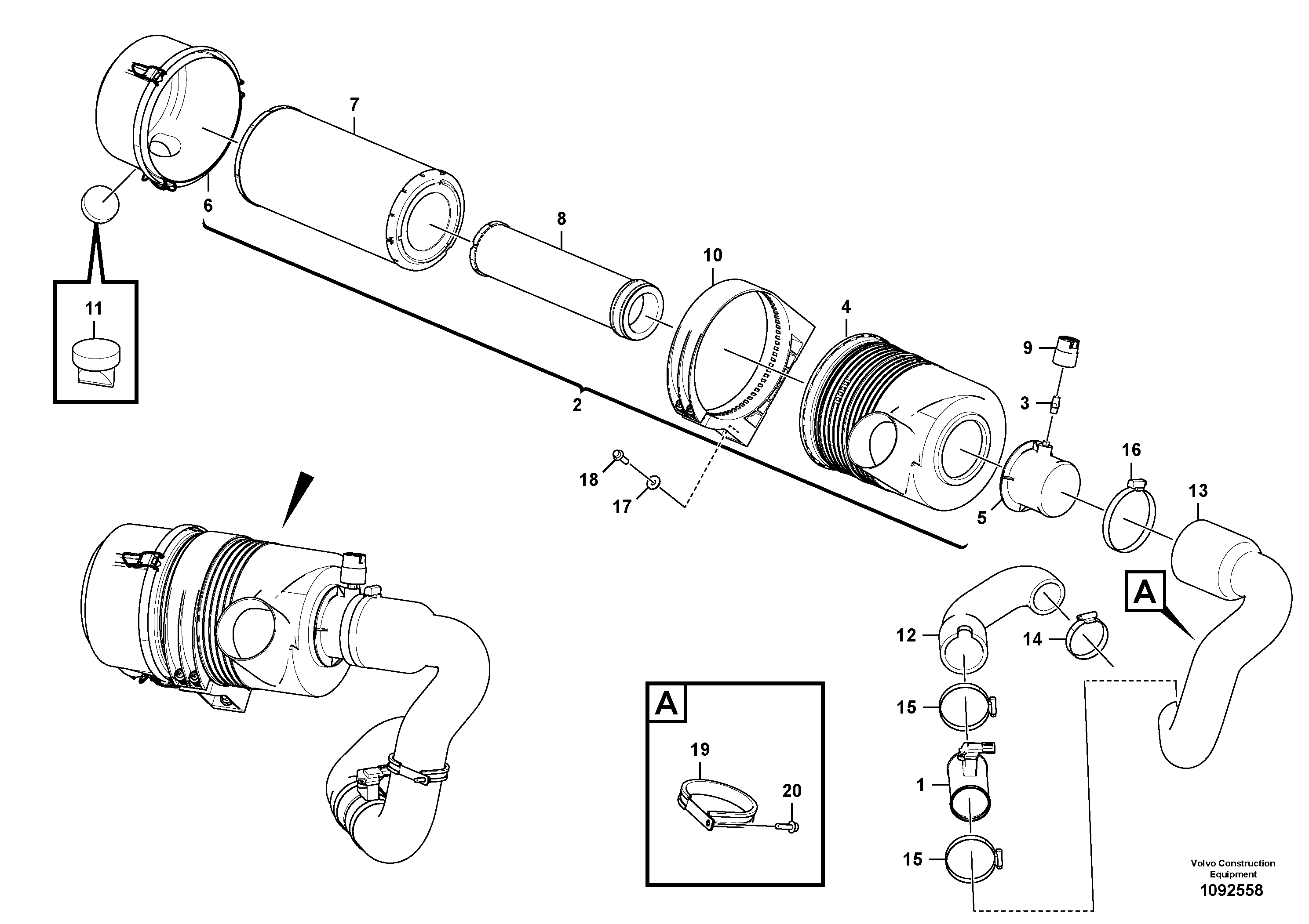 Tooth Belt TEL/VOE15235314 VOLVO