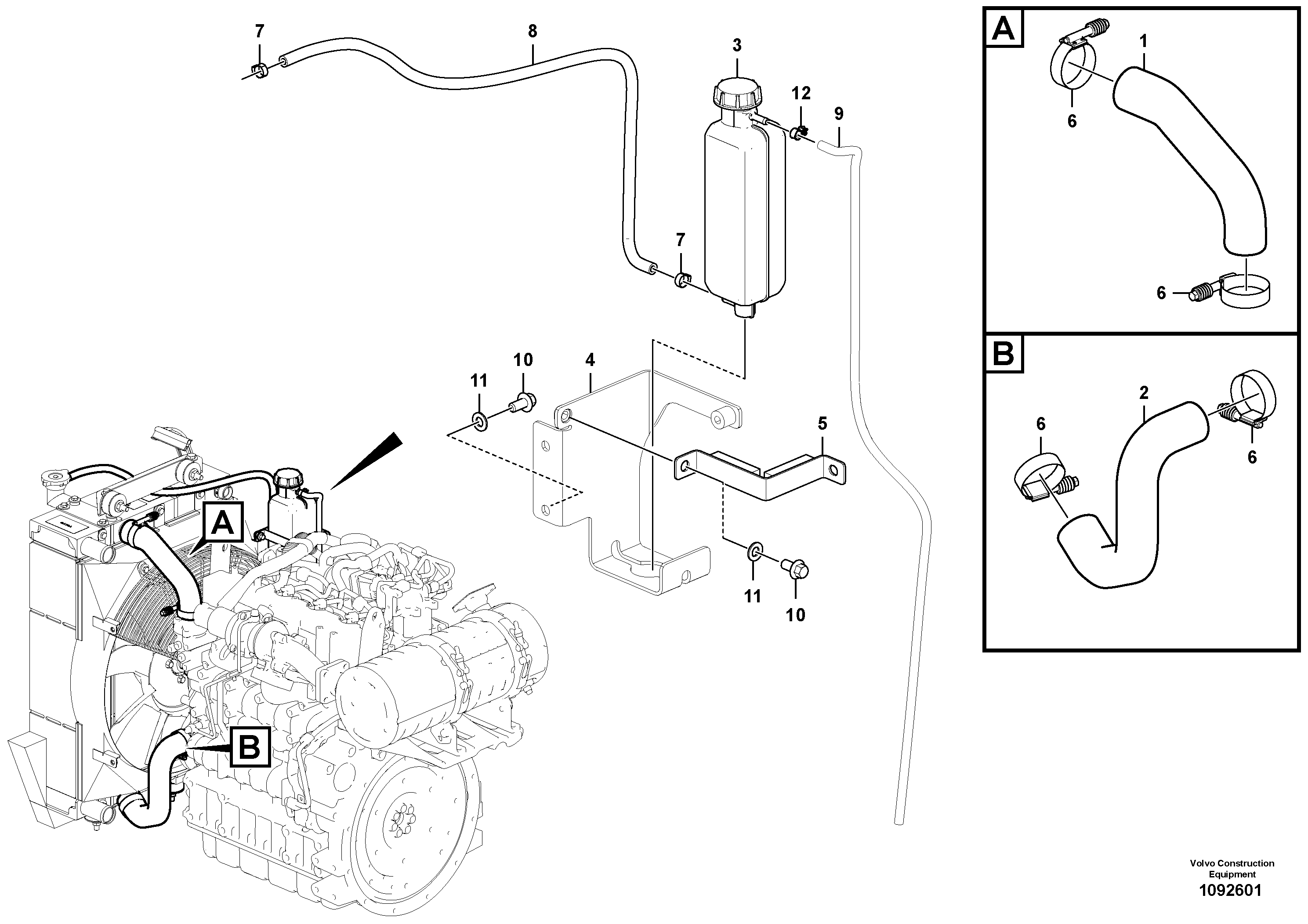 Spltr Housing TEL/VOE15236001 VOLVO